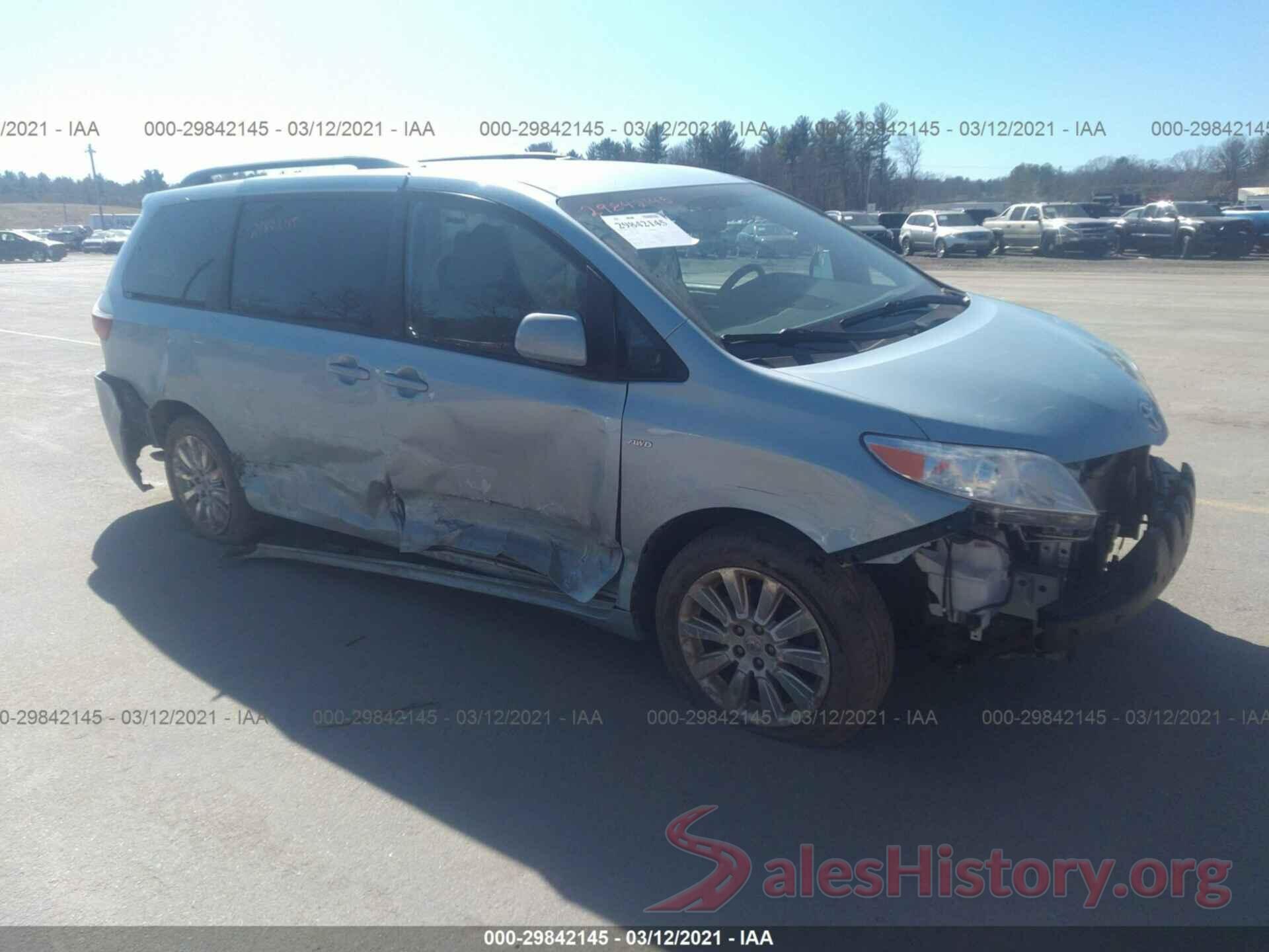 5TDJK3DC0GS131053 2016 TOYOTA SIENNA