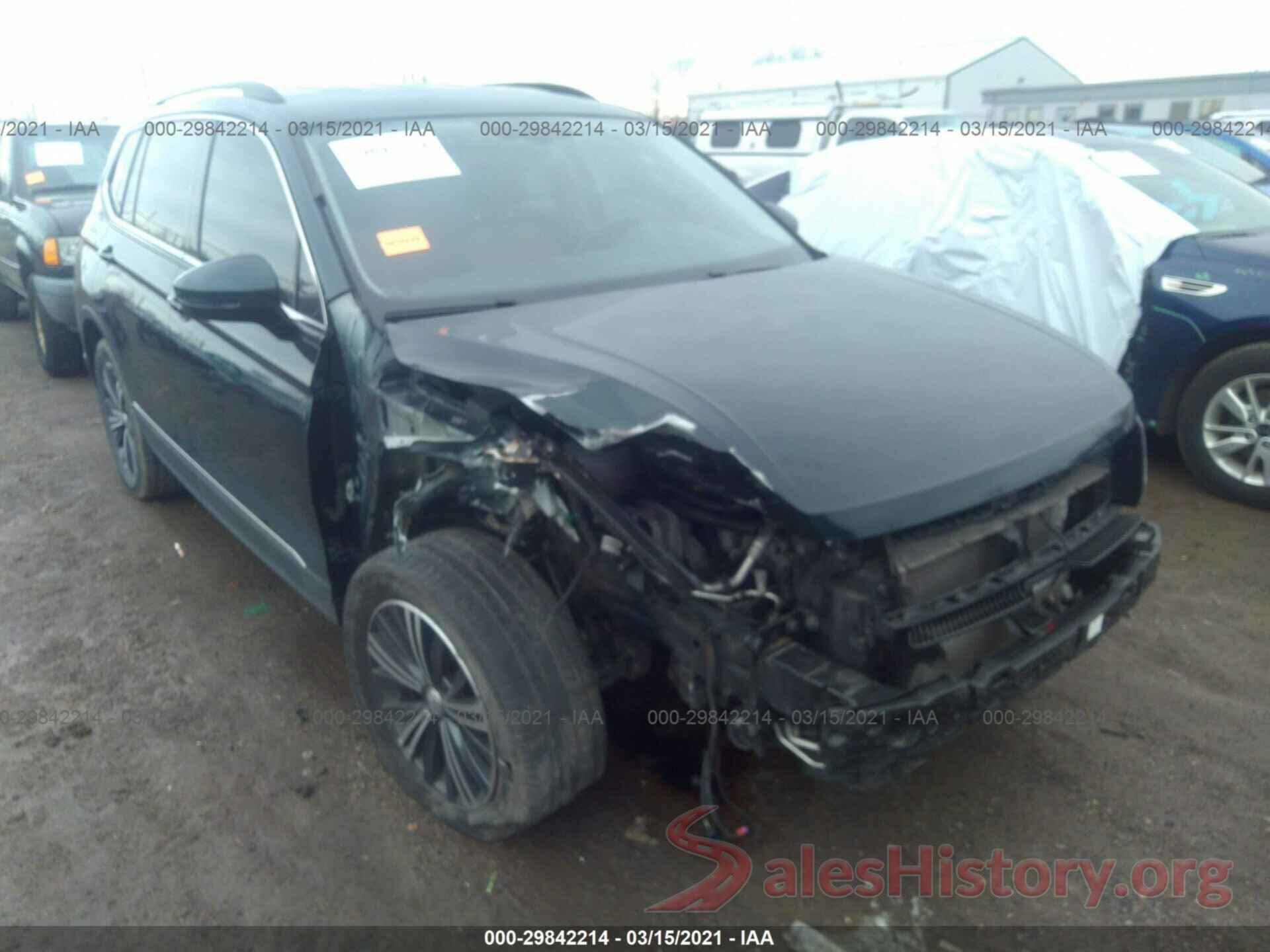 3VV3B7AX0JM025329 2018 VOLKSWAGEN TIGUAN