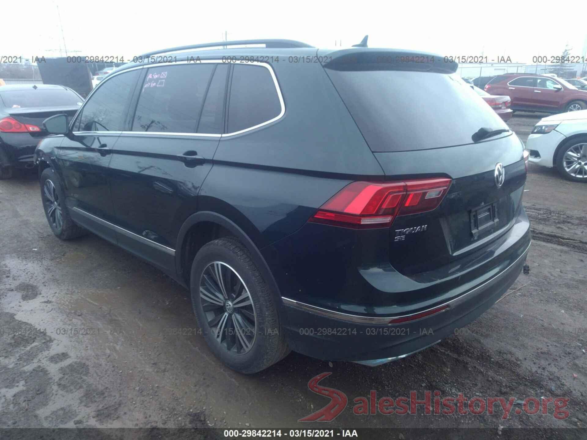 3VV3B7AX0JM025329 2018 VOLKSWAGEN TIGUAN