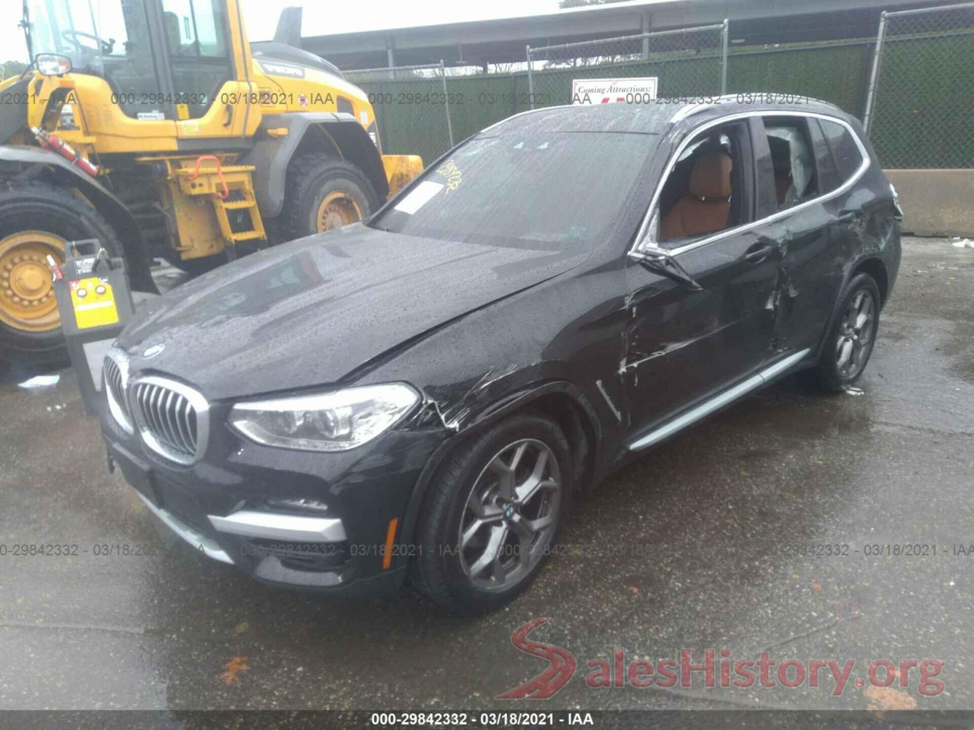 5UXTY5C01M9D90625 2021 BMW X3