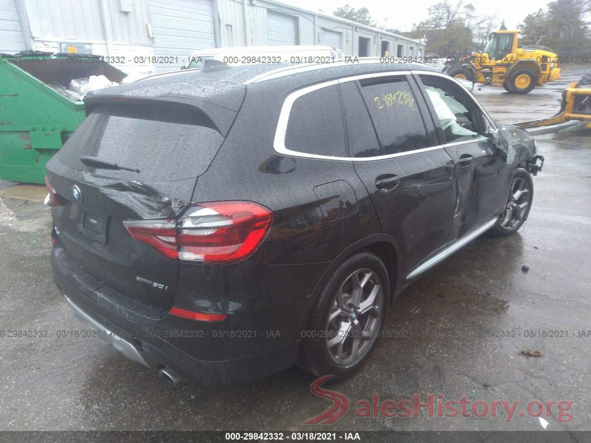 5UXTY5C01M9D90625 2021 BMW X3