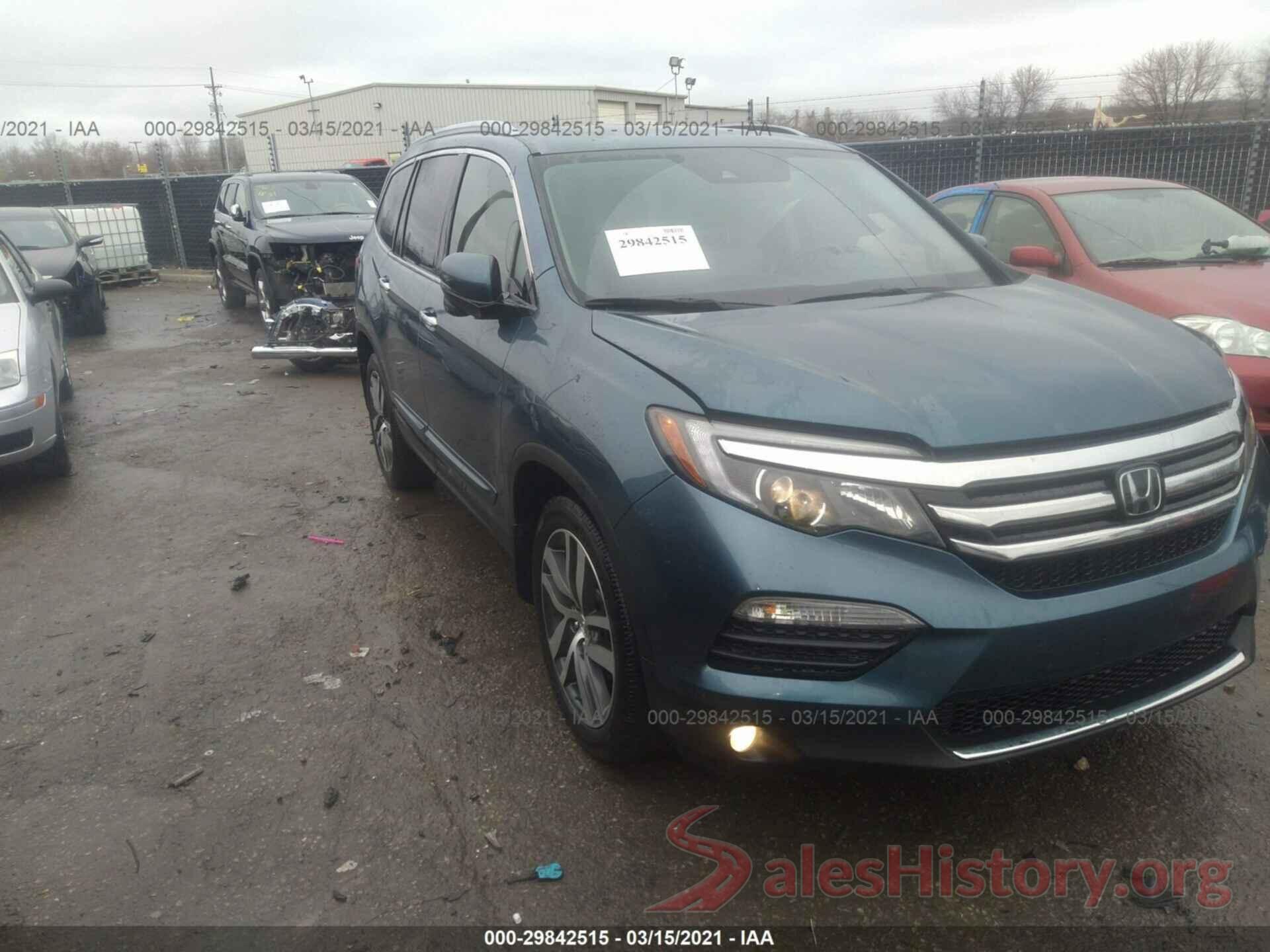 5FNYF6H94HB013676 2017 HONDA PILOT