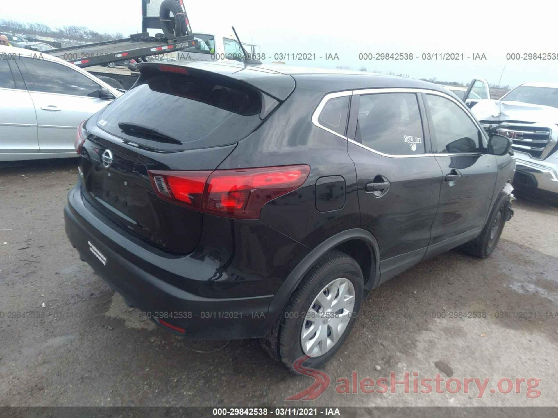 JN1BJ1CP4KW520564 2019 NISSAN ROGUE SPORT