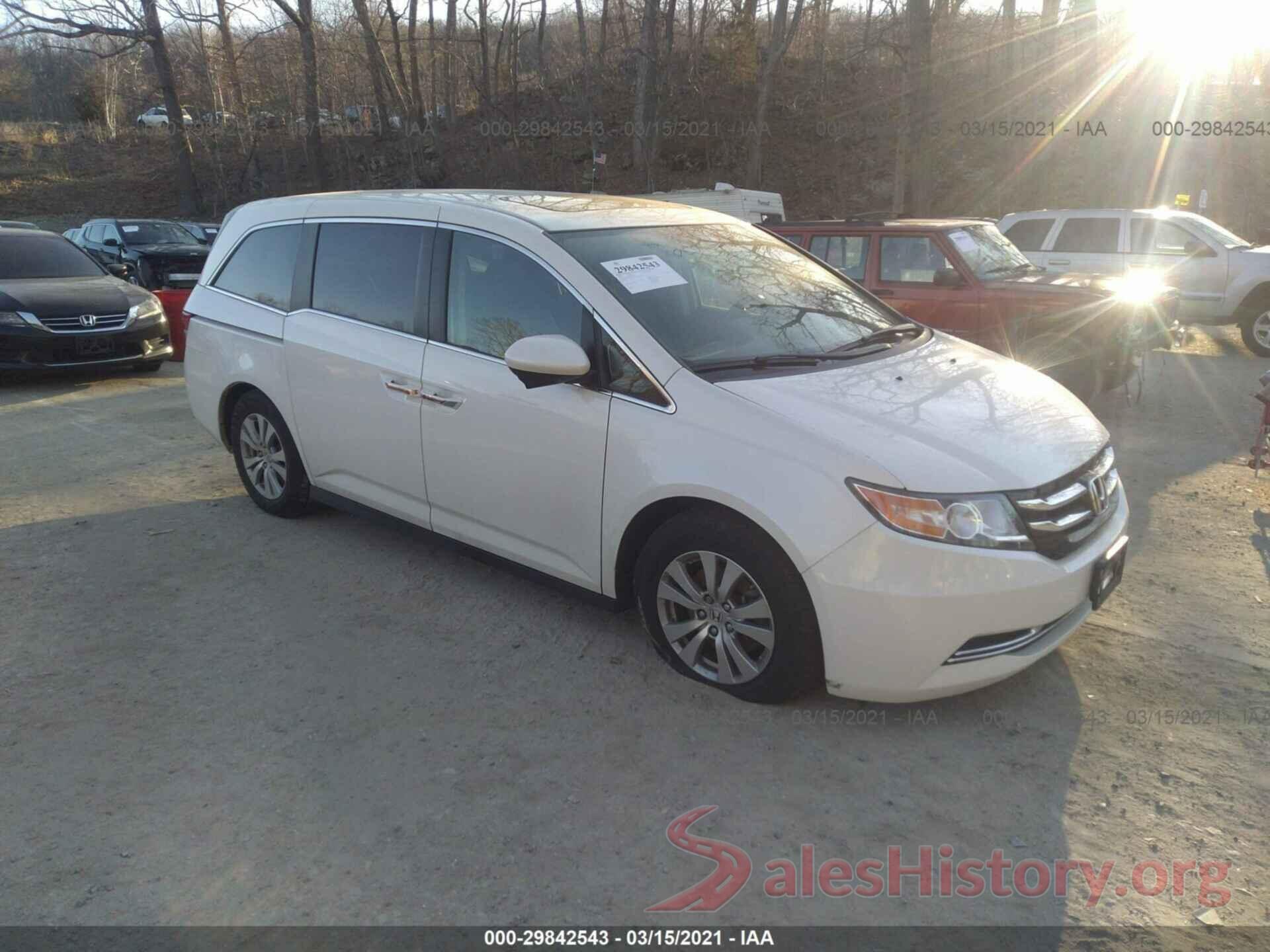 5FNRL5H67GB137257 2016 HONDA ODYSSEY