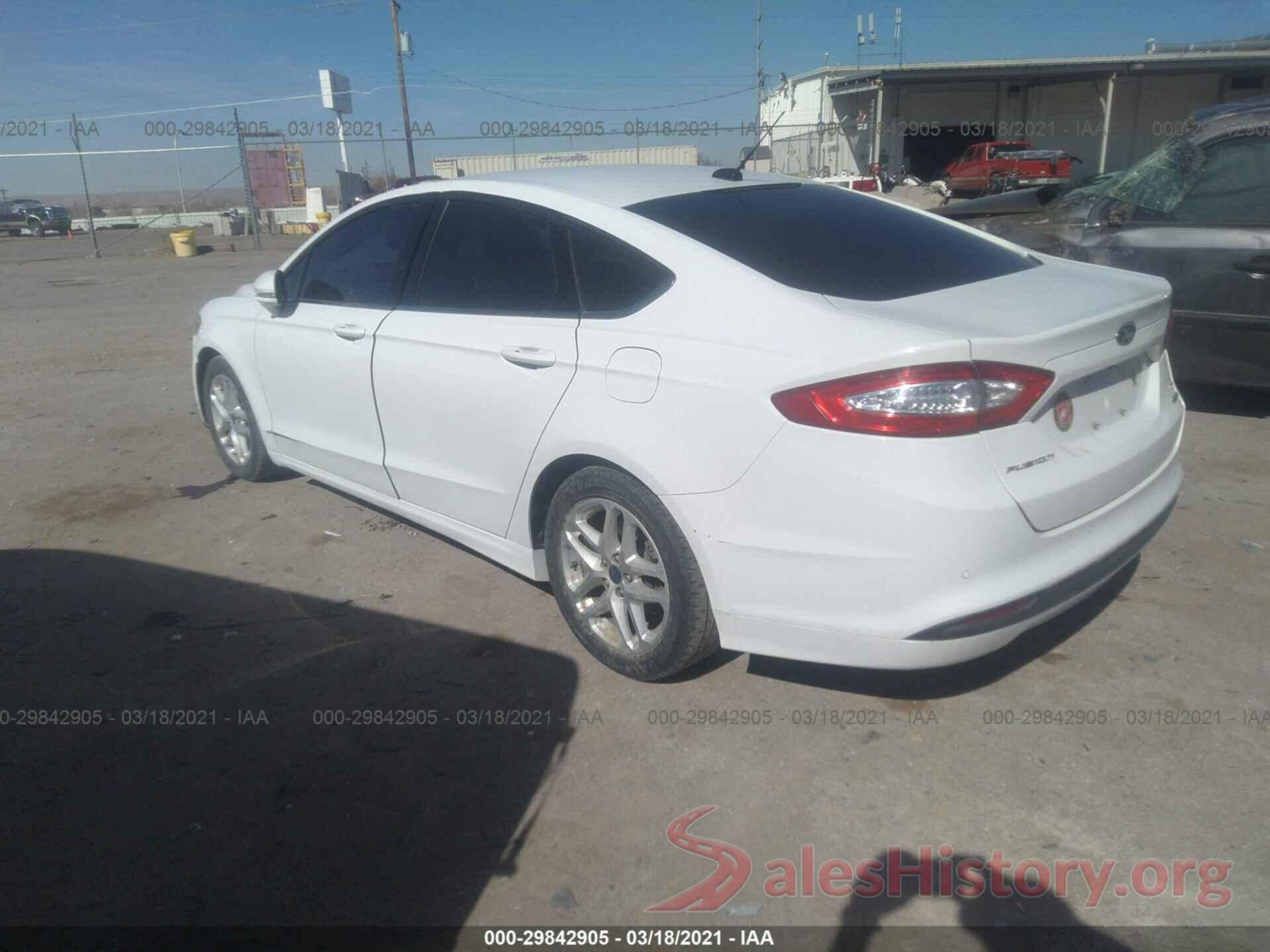 3FA6P0HD3GR226420 2016 FORD FUSION