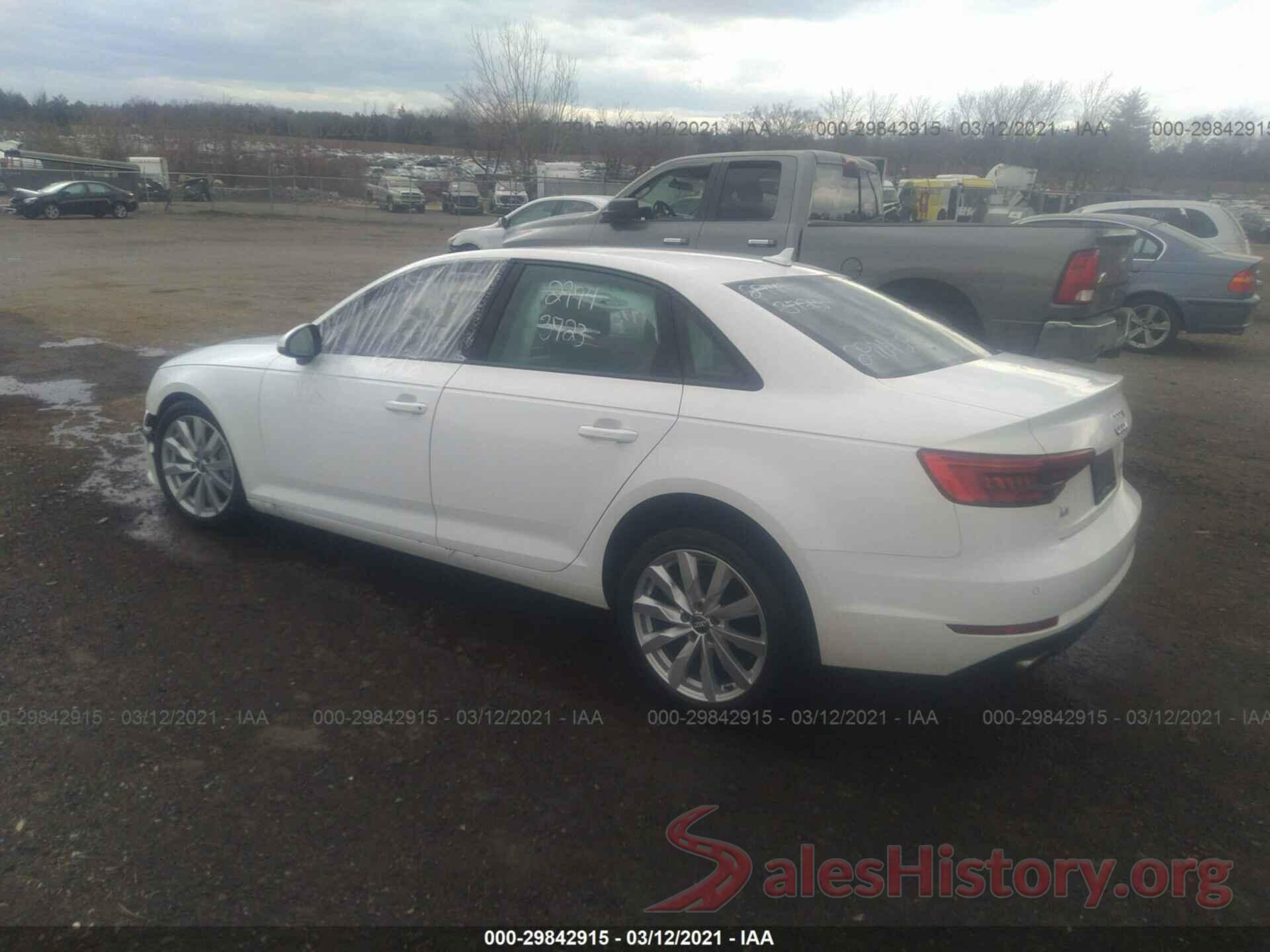 WAUANAF48HN006744 2017 AUDI A4