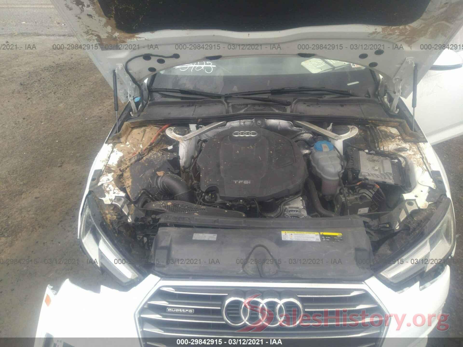 WAUANAF48HN006744 2017 AUDI A4