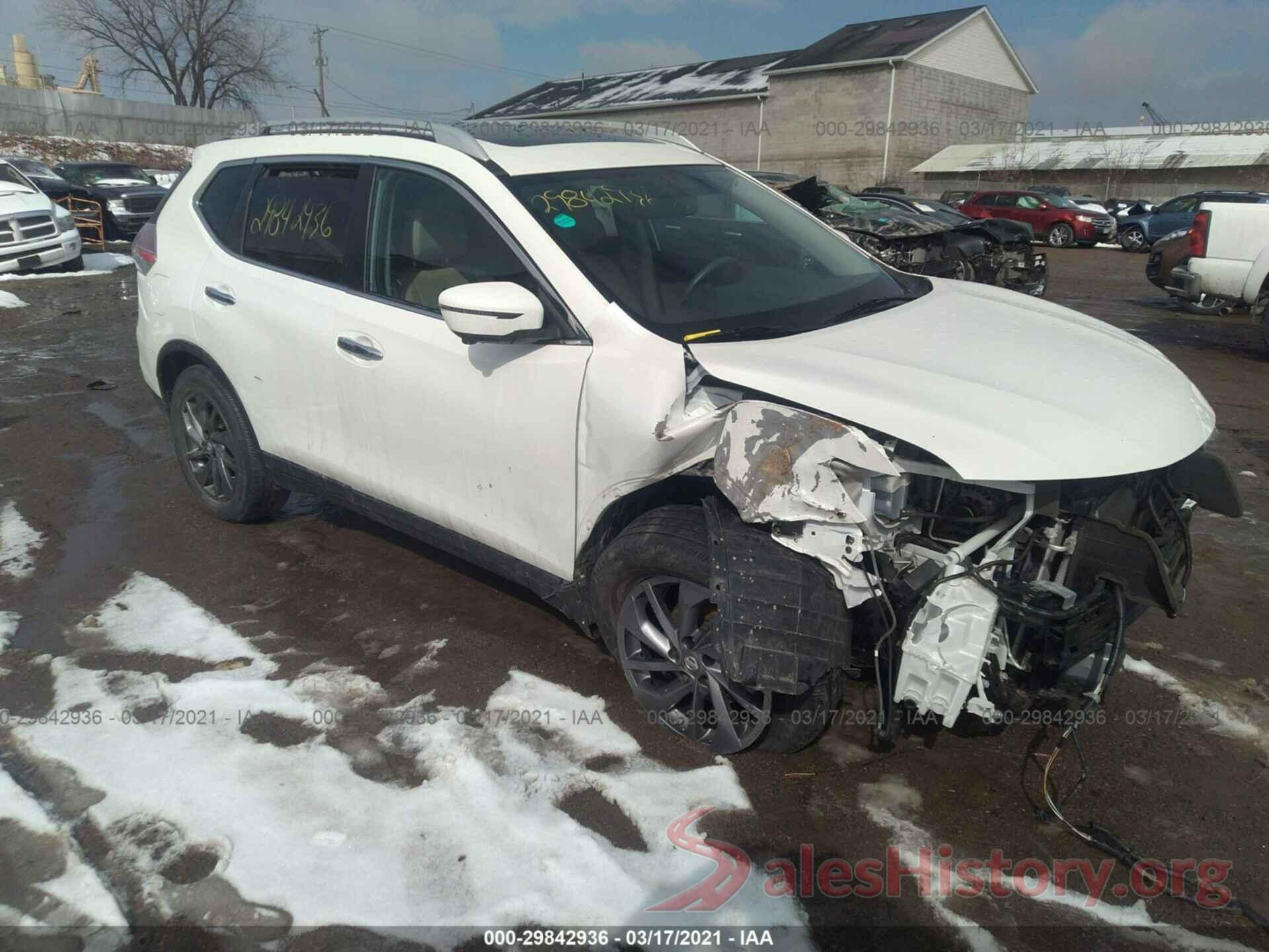 5N1AT2MV1GC791558 2016 NISSAN ROGUE