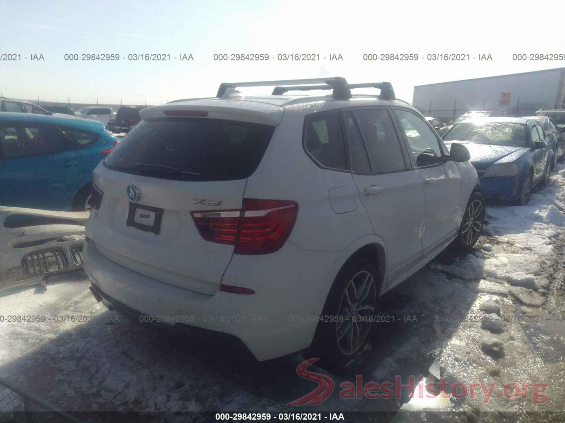 5UXWX9C58G0D87717 2016 BMW X3