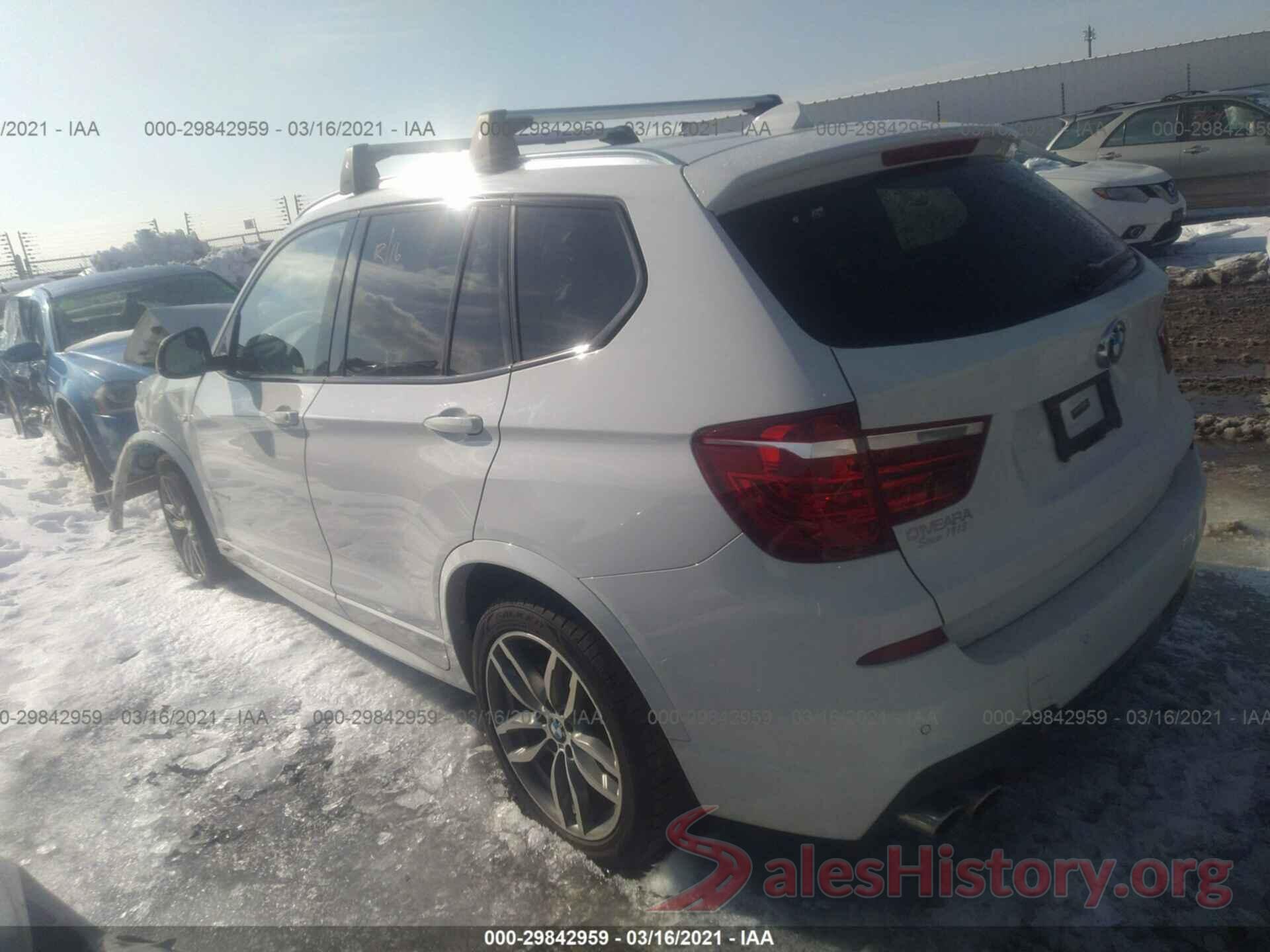 5UXWX9C58G0D87717 2016 BMW X3