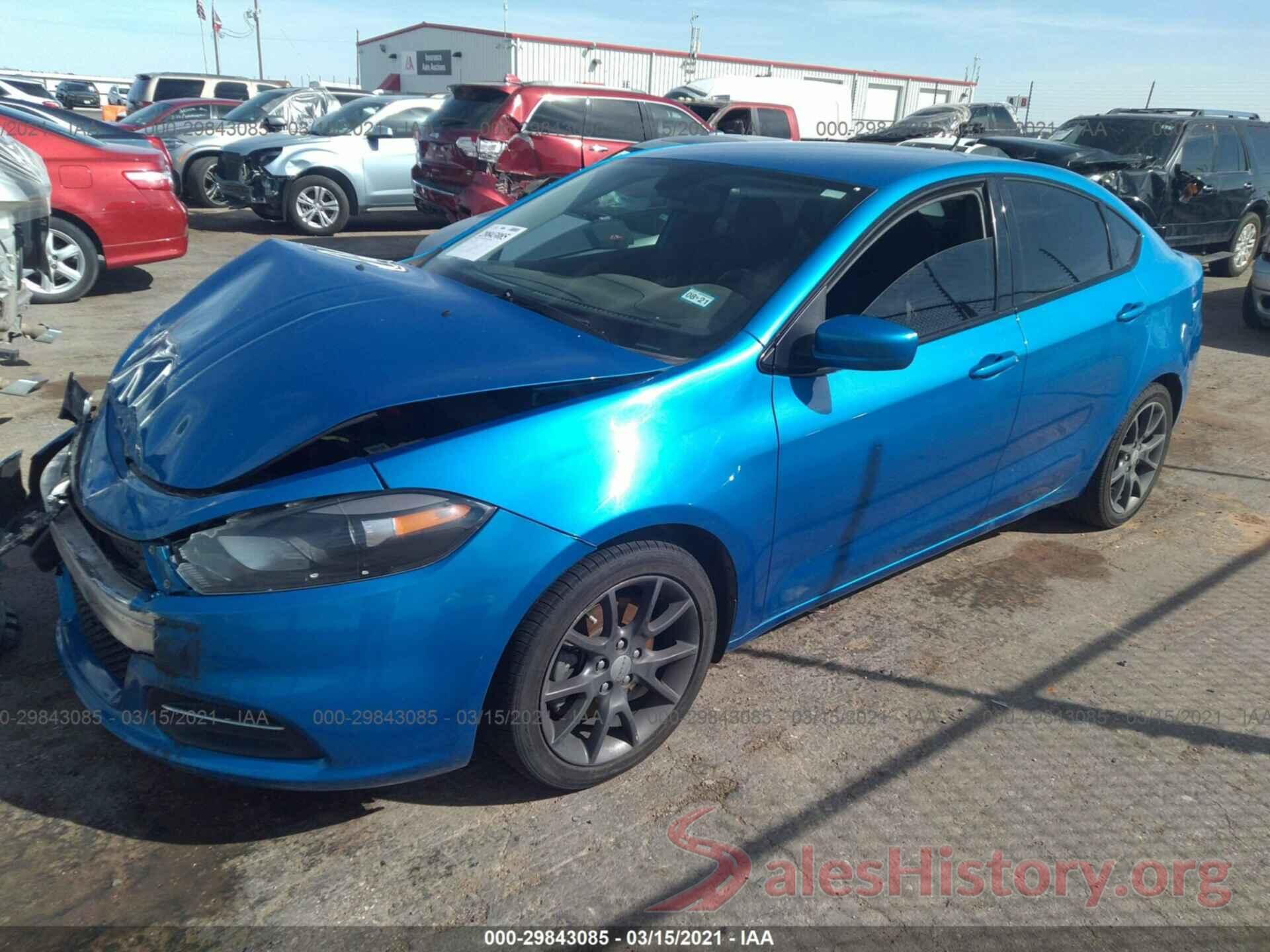 1C3CDFAA5GD685213 2016 DODGE DART