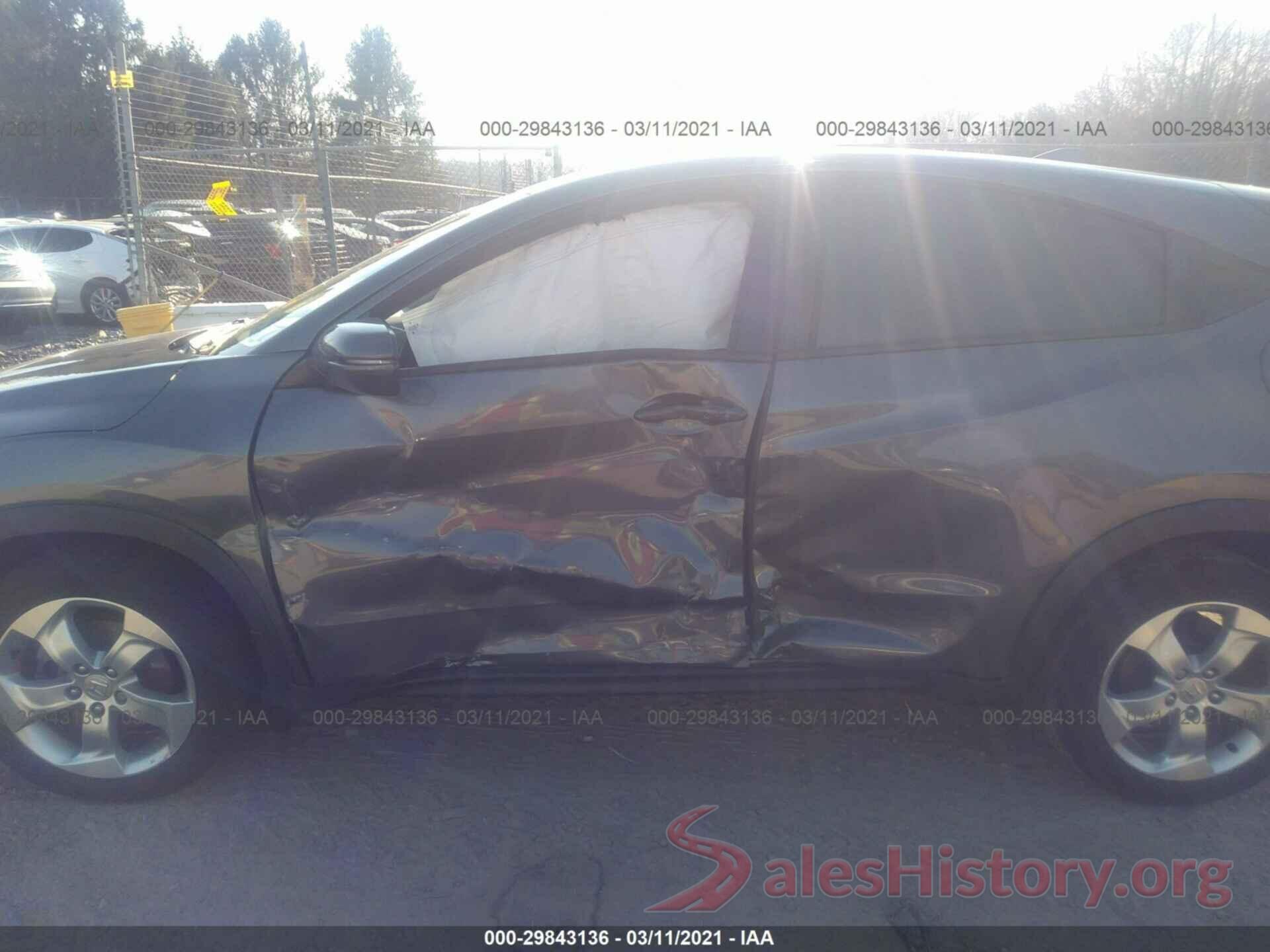 3CZRU6H53GM712874 2016 HONDA HR-V