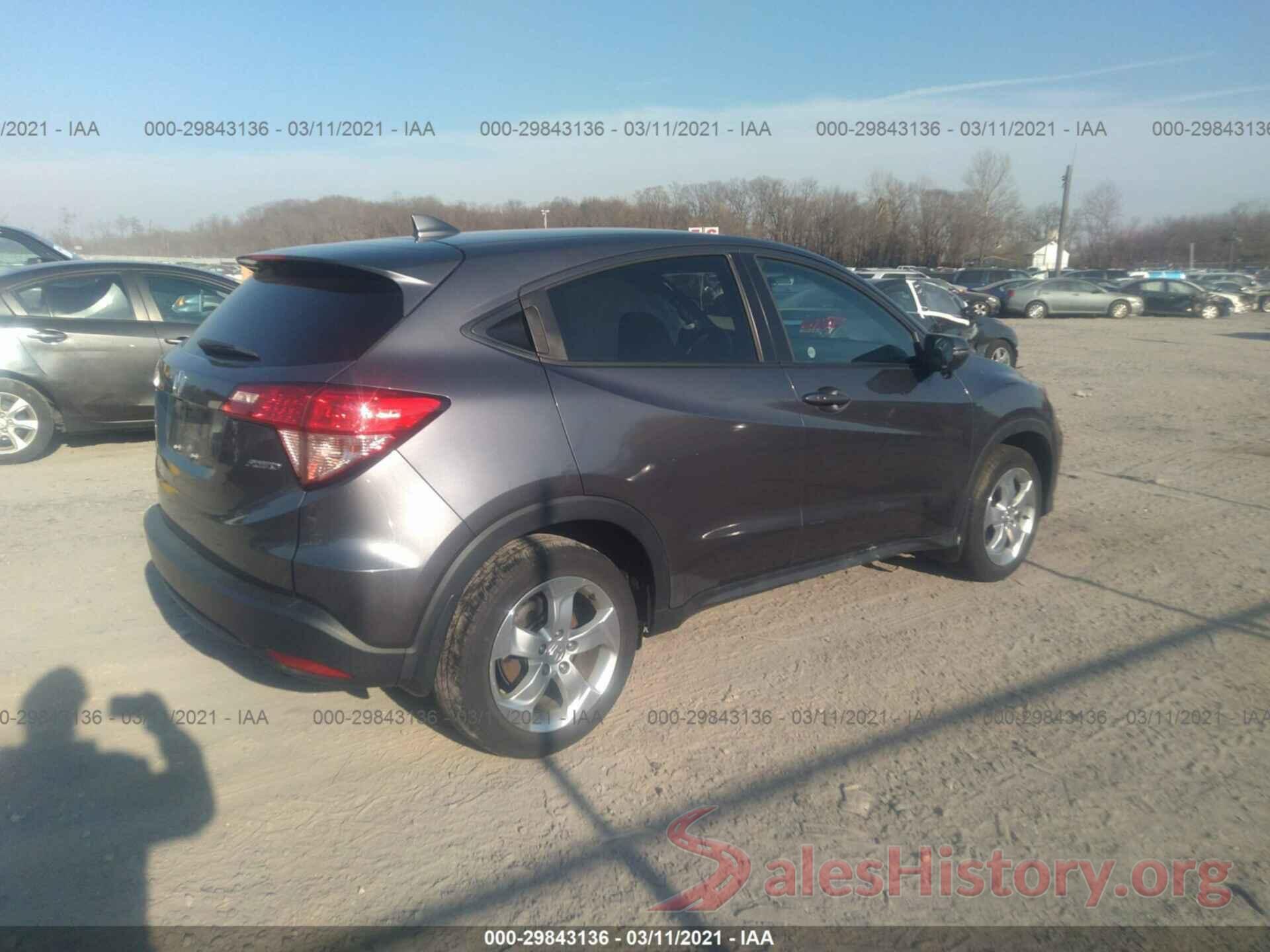 3CZRU6H53GM712874 2016 HONDA HR-V