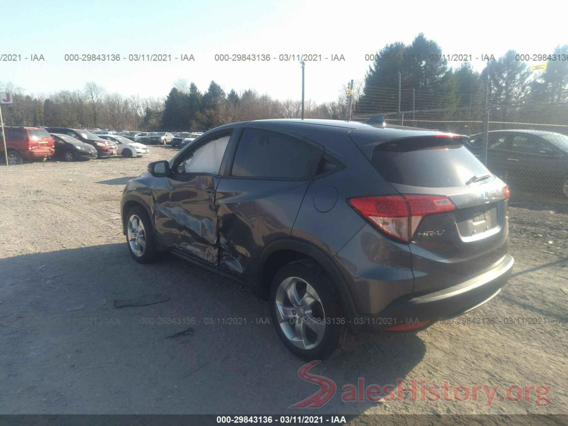 3CZRU6H53GM712874 2016 HONDA HR-V