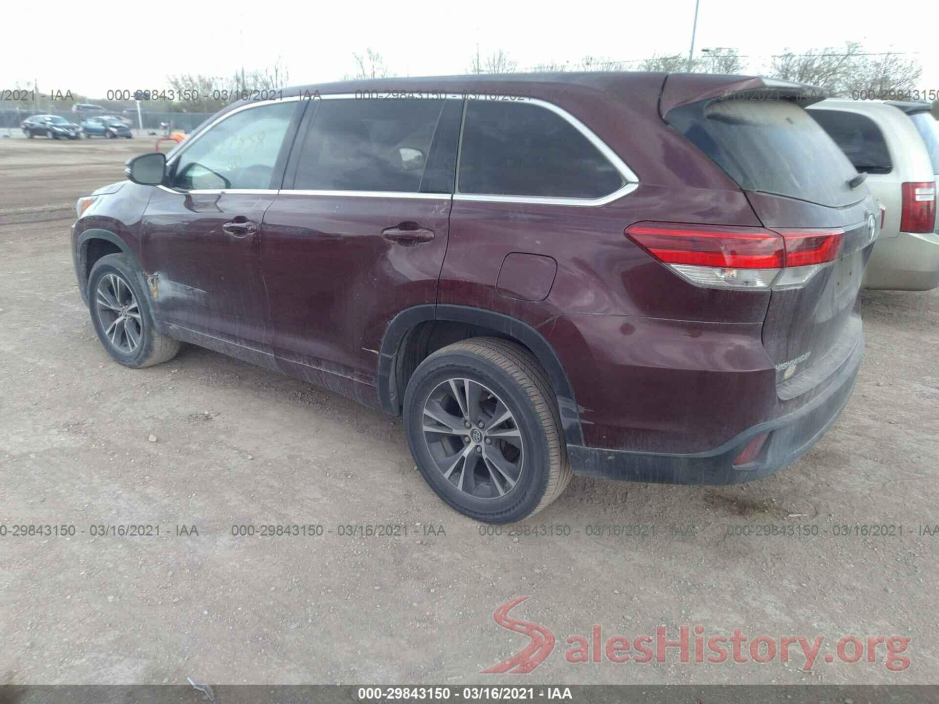 5TDZARFH9JS037858 2018 TOYOTA HIGHLANDER