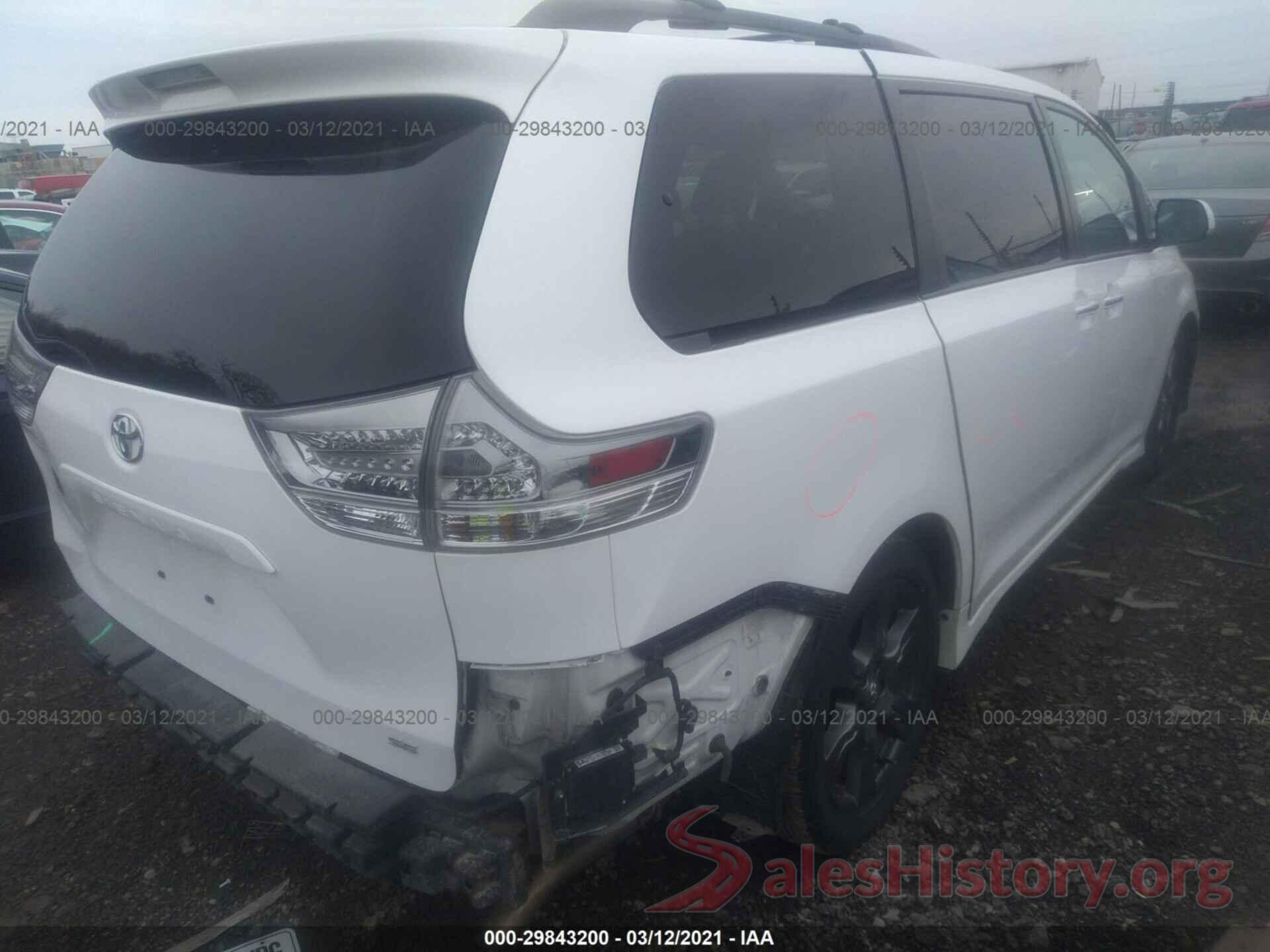 5TDXZ3DC2HS777993 2017 TOYOTA SIENNA