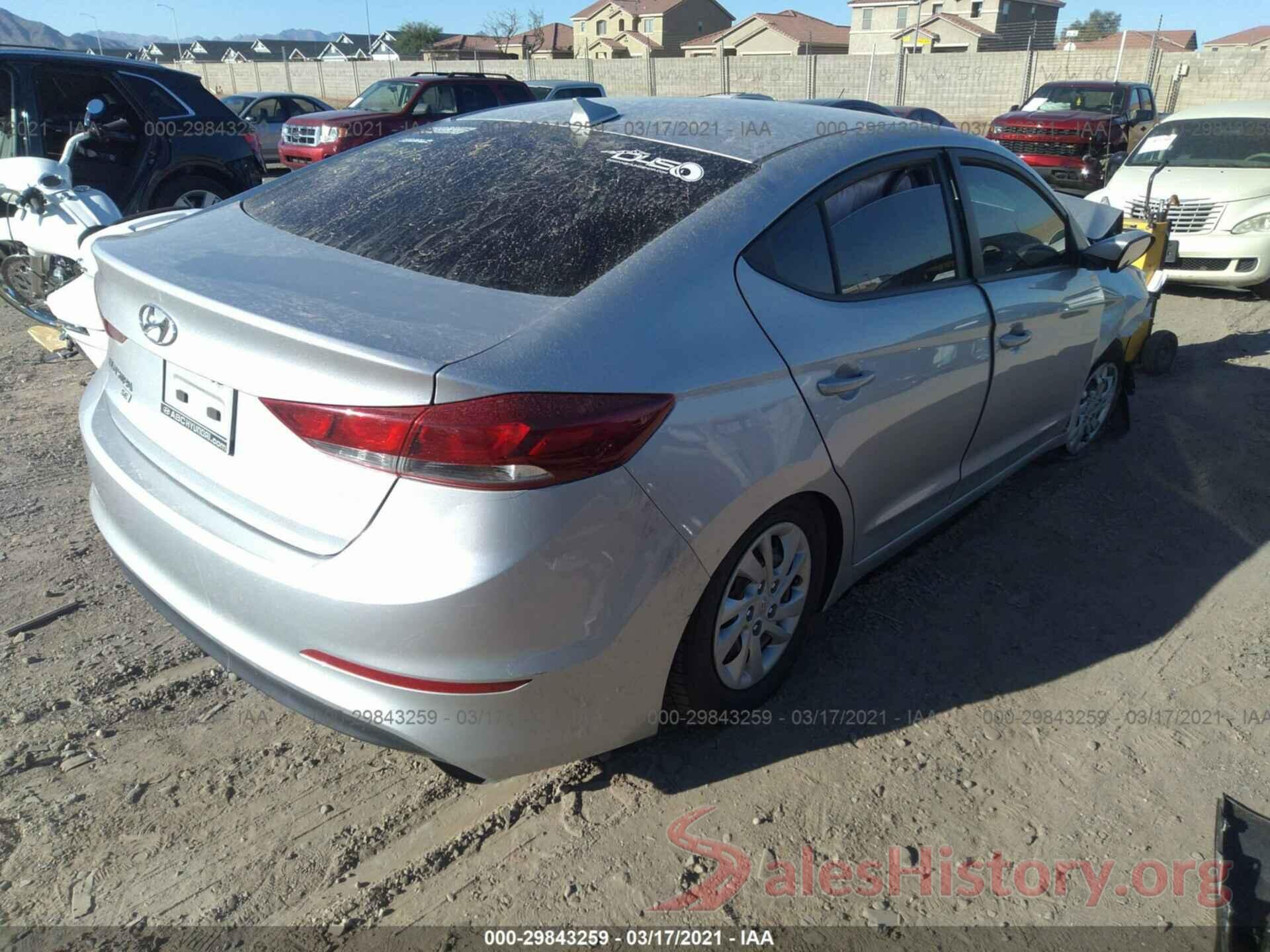 5NPD74LF0JH393314 2018 HYUNDAI ELANTRA