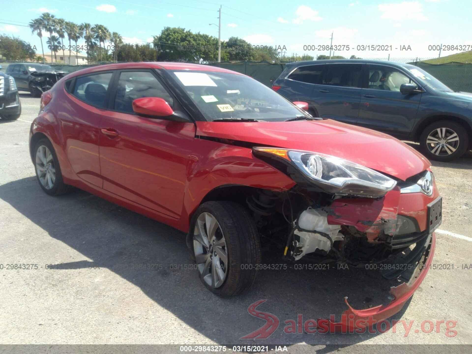 KMHTC6AD2GU277014 2016 HYUNDAI VELOSTER