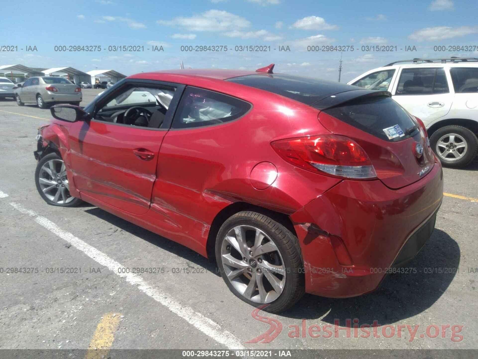 KMHTC6AD2GU277014 2016 HYUNDAI VELOSTER