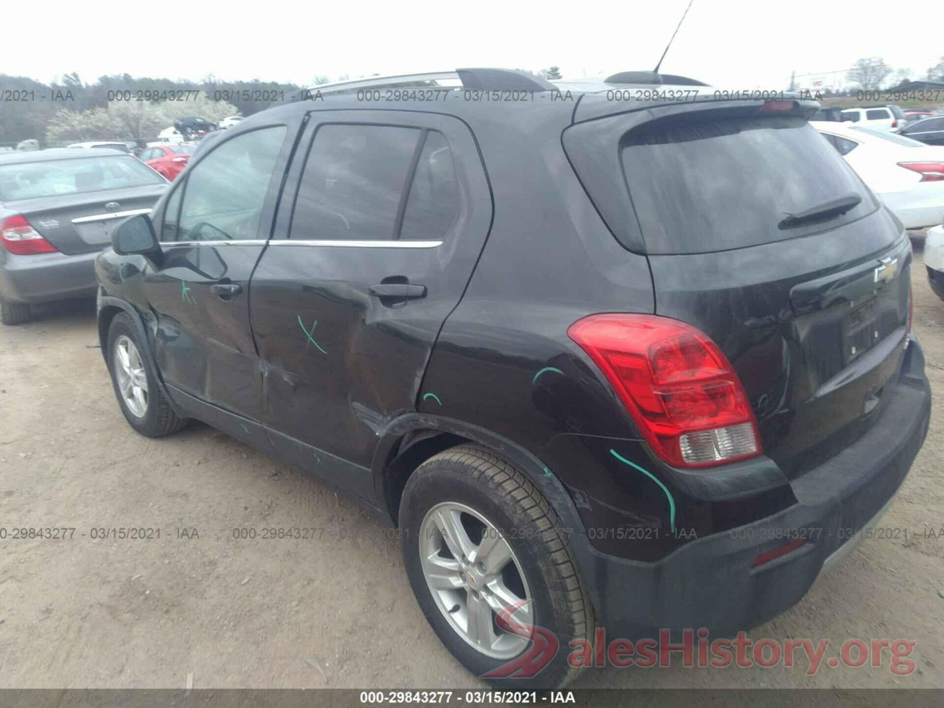 KL7CJLSBXGB646250 2016 CHEVROLET TRAX