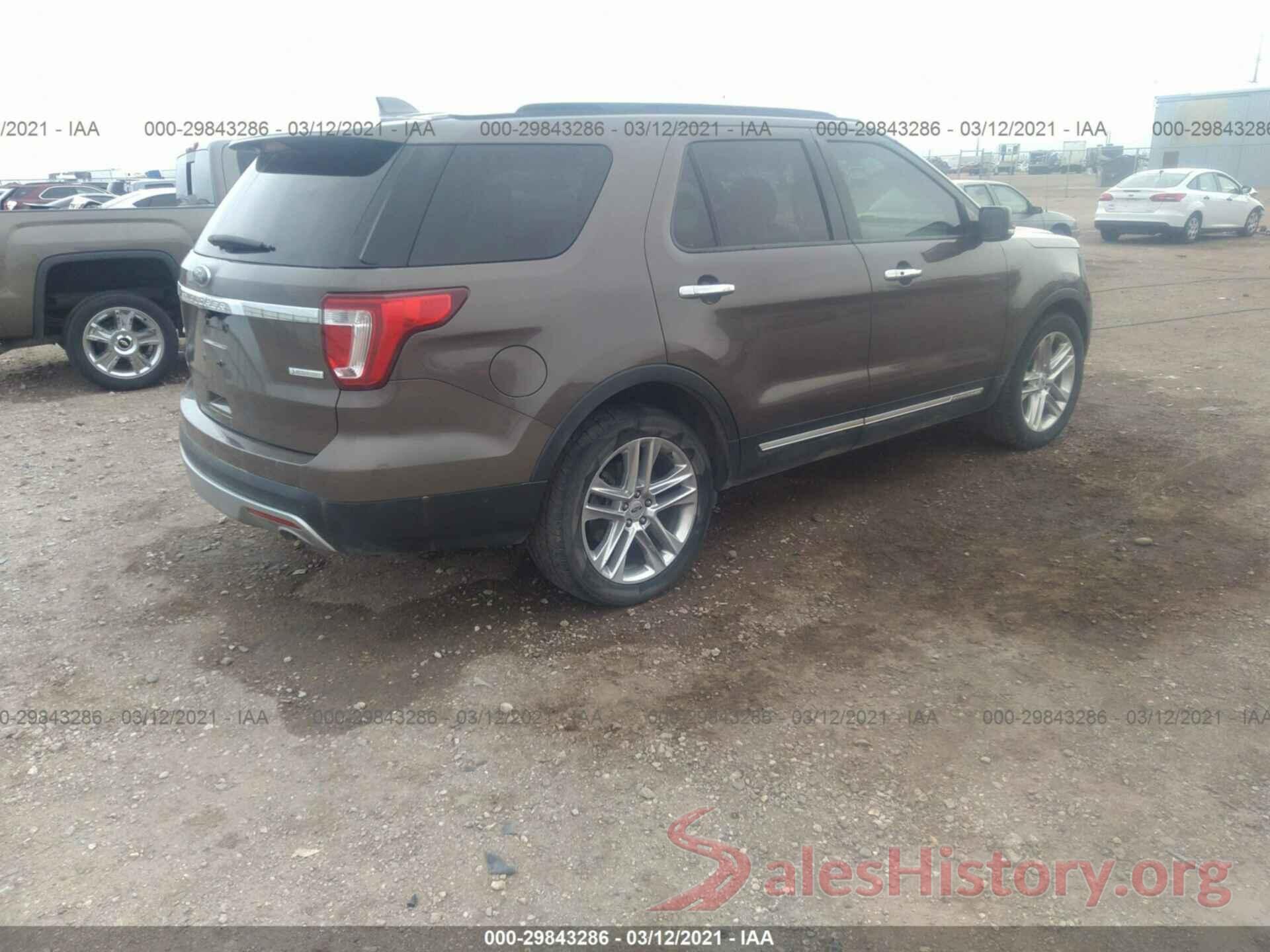 1FM5K7FH0GGC40233 2016 FORD EXPLORER