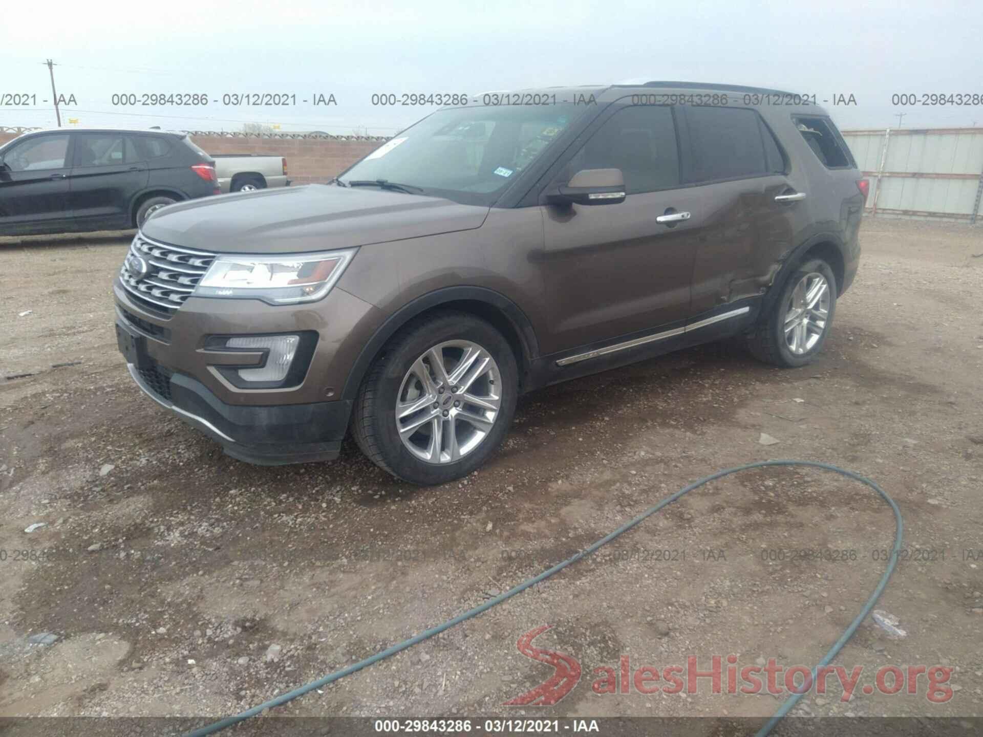 1FM5K7FH0GGC40233 2016 FORD EXPLORER