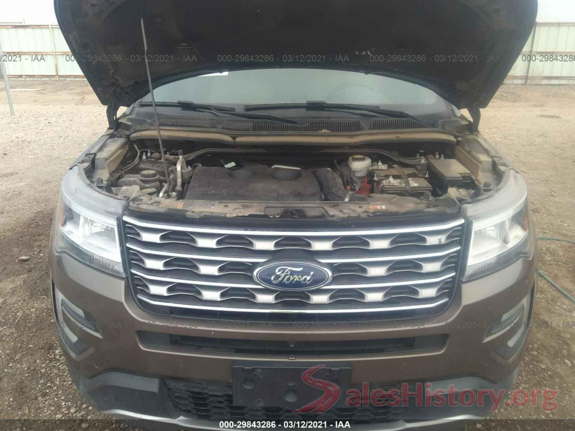 1FM5K7FH0GGC40233 2016 FORD EXPLORER