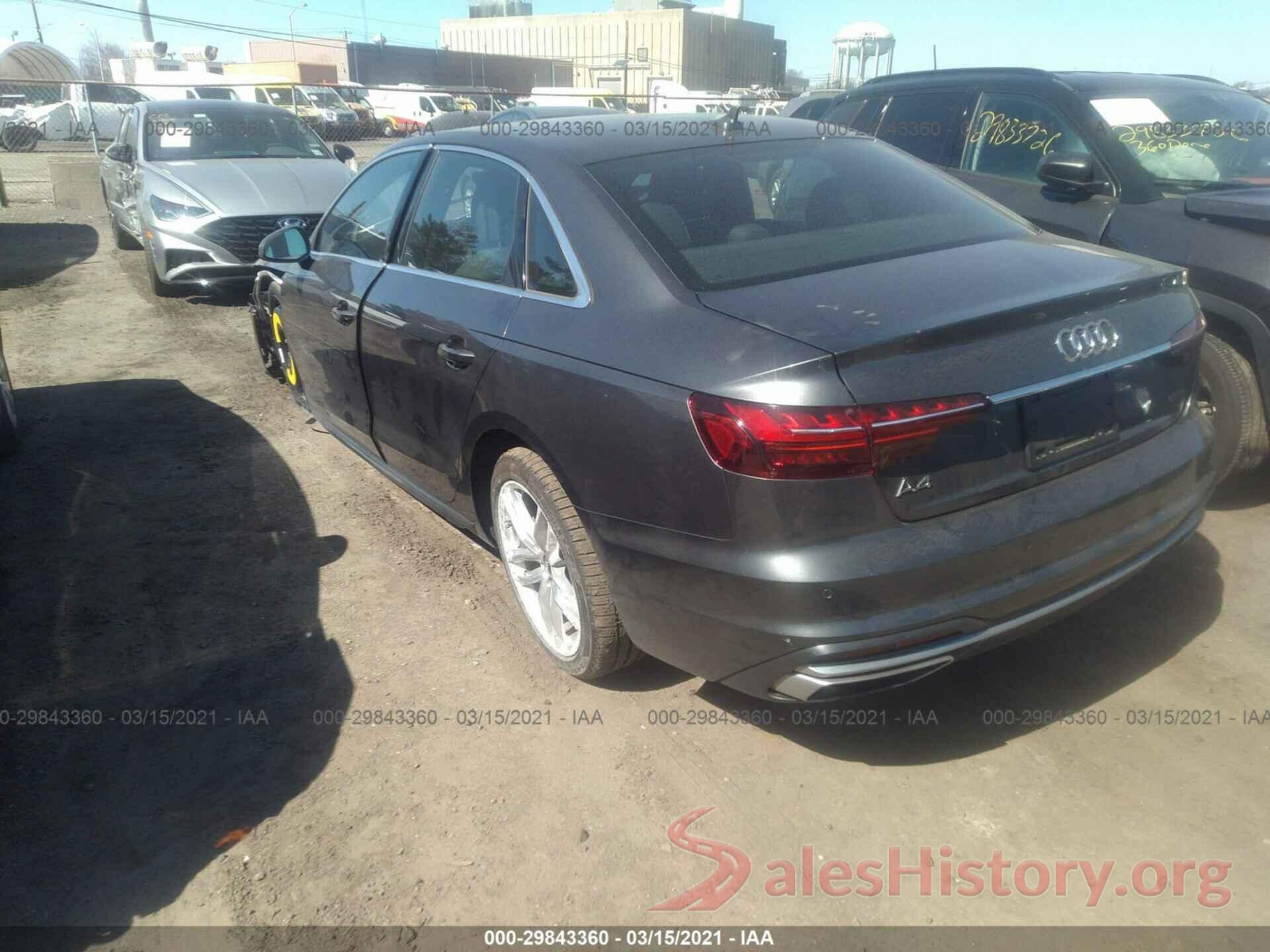 WAUENAF45LA055577 2020 AUDI A4