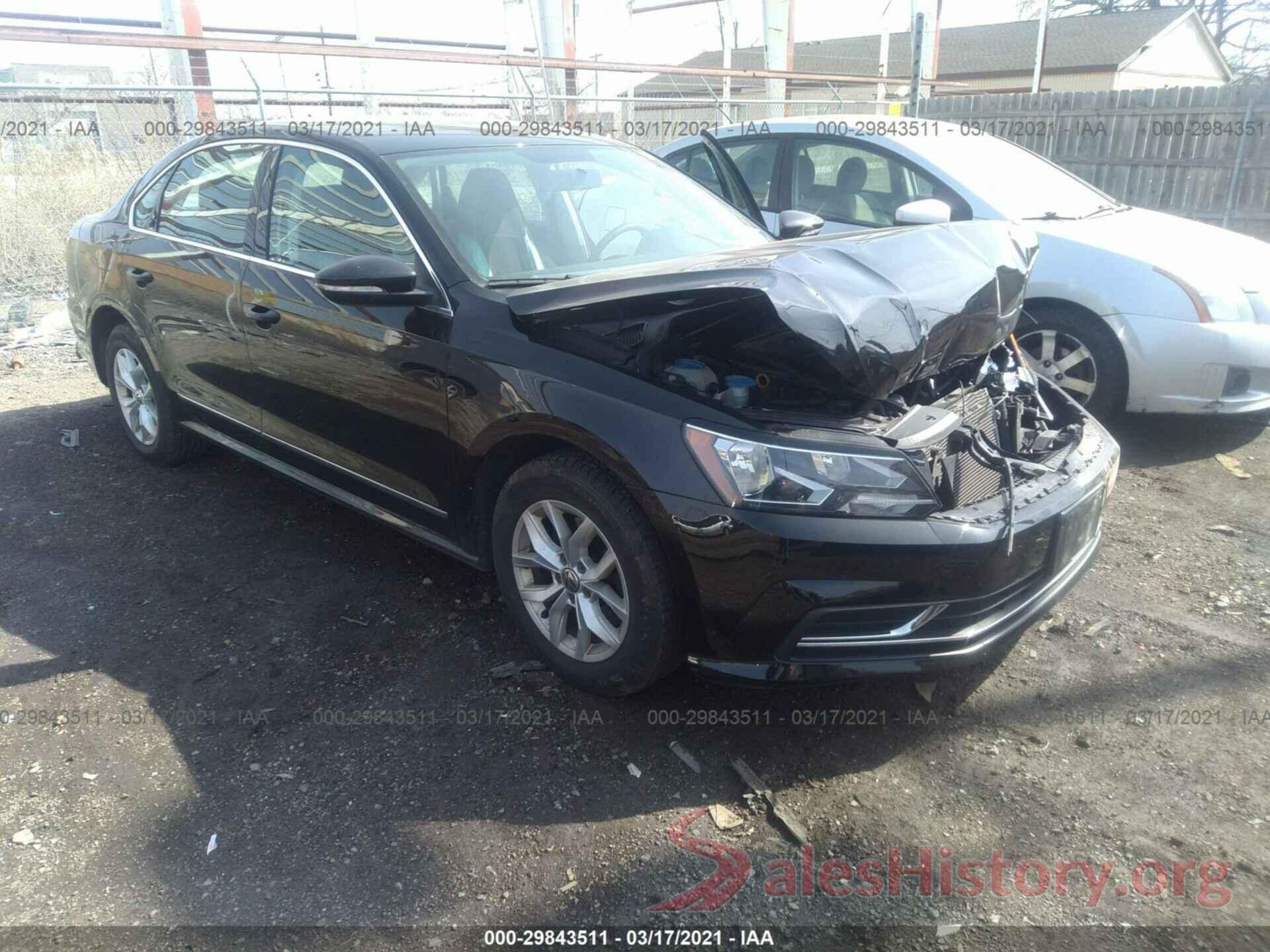 1VWAT7A38GC019219 2016 VOLKSWAGEN PASSAT