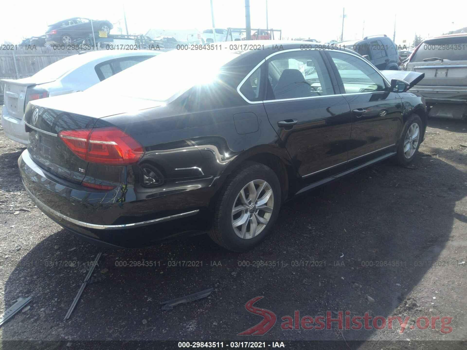 1VWAT7A38GC019219 2016 VOLKSWAGEN PASSAT