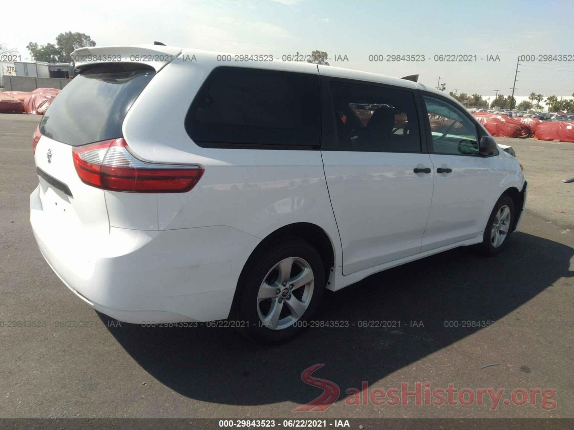 5TDZZ3DC7LS061530 2020 TOYOTA SIENNA