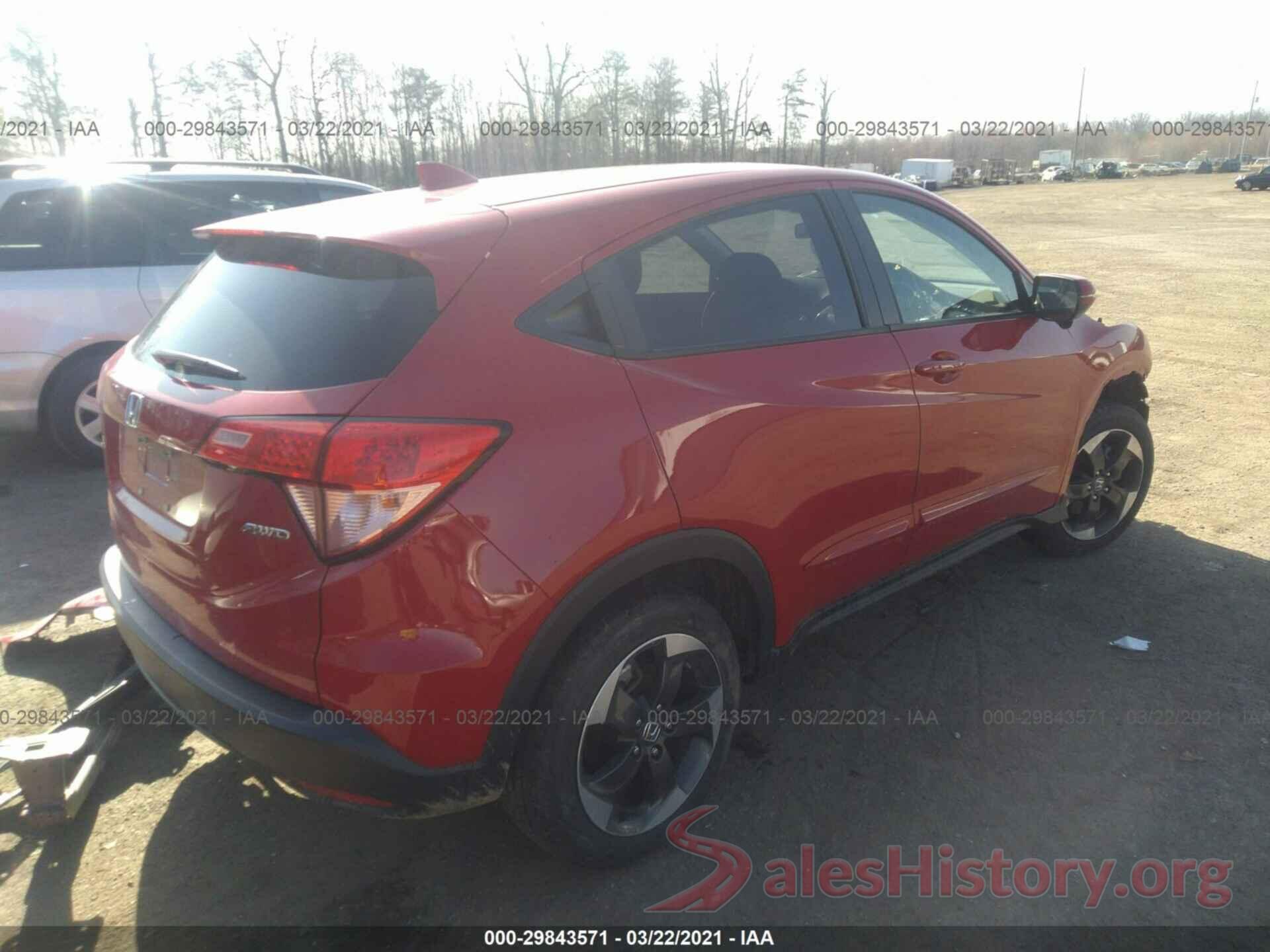 3CZRU6H57JM727112 2018 HONDA HR-V