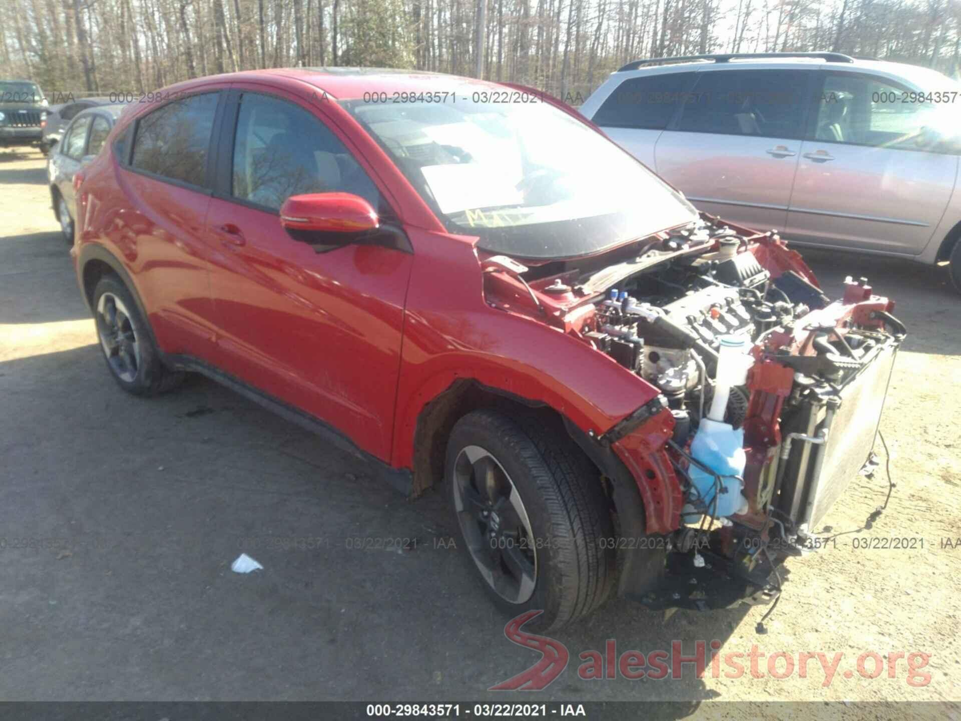 3CZRU6H57JM727112 2018 HONDA HR-V