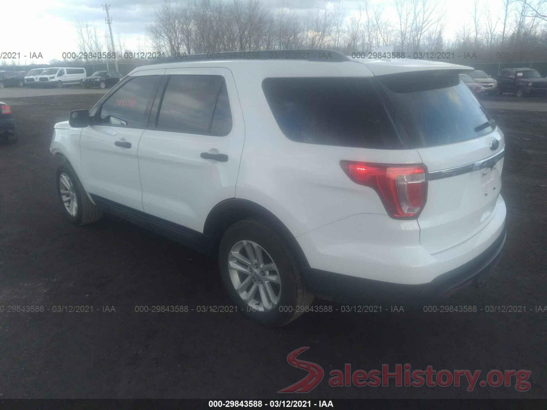 1FM5K7B85HGA08461 2017 FORD EXPLORER