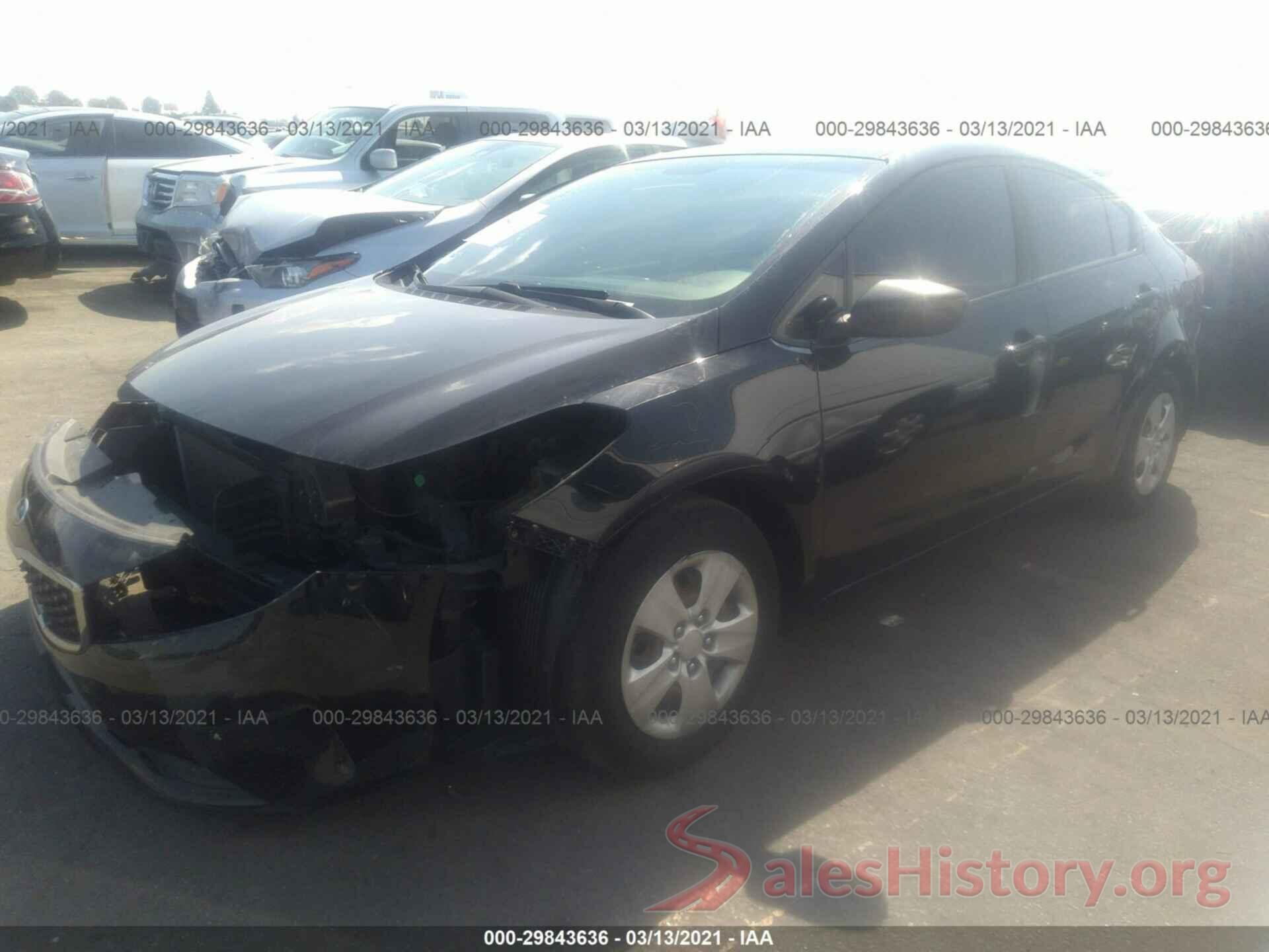 3KPFK4A72HE009874 2017 KIA FORTE