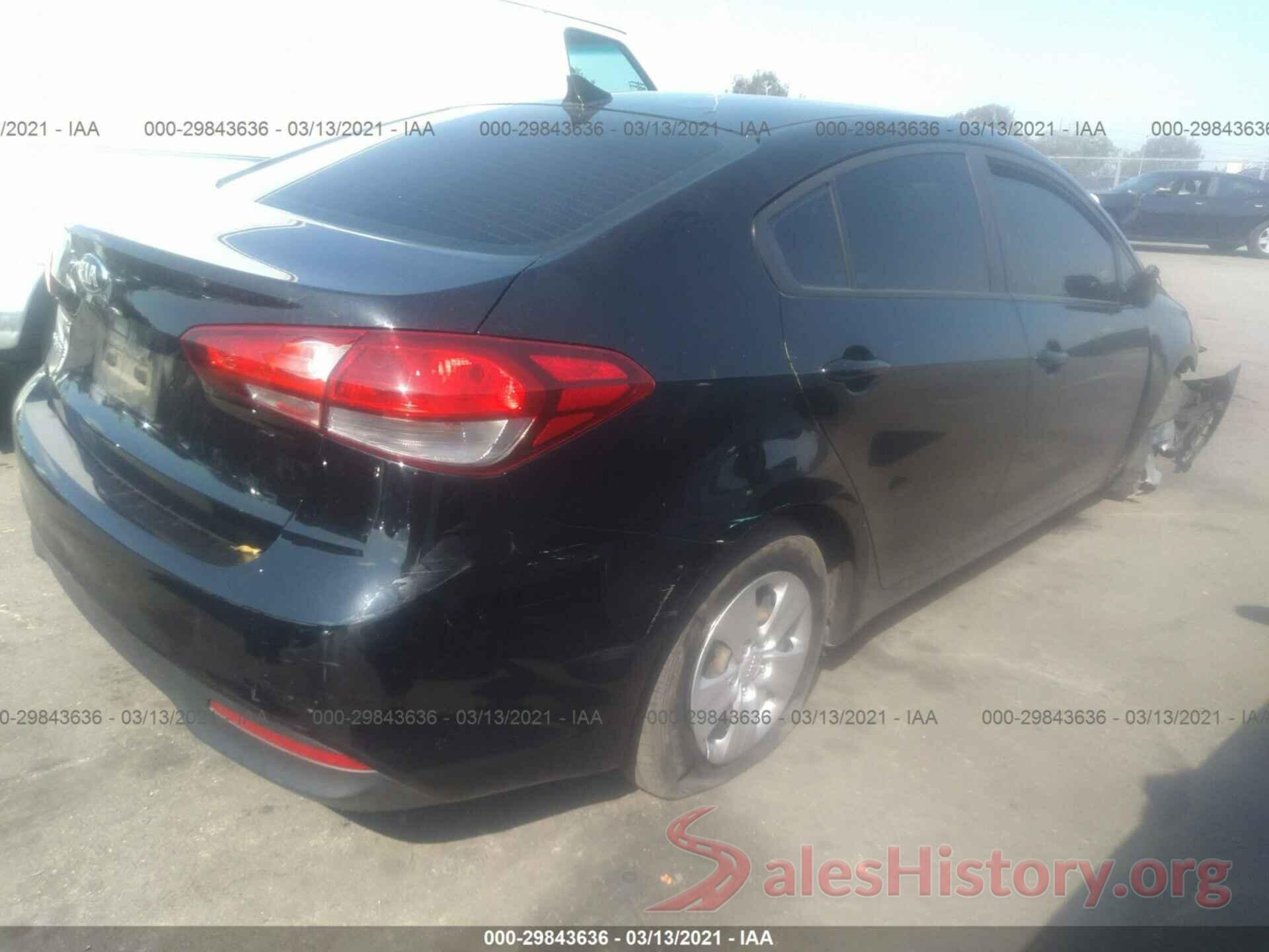 3KPFK4A72HE009874 2017 KIA FORTE