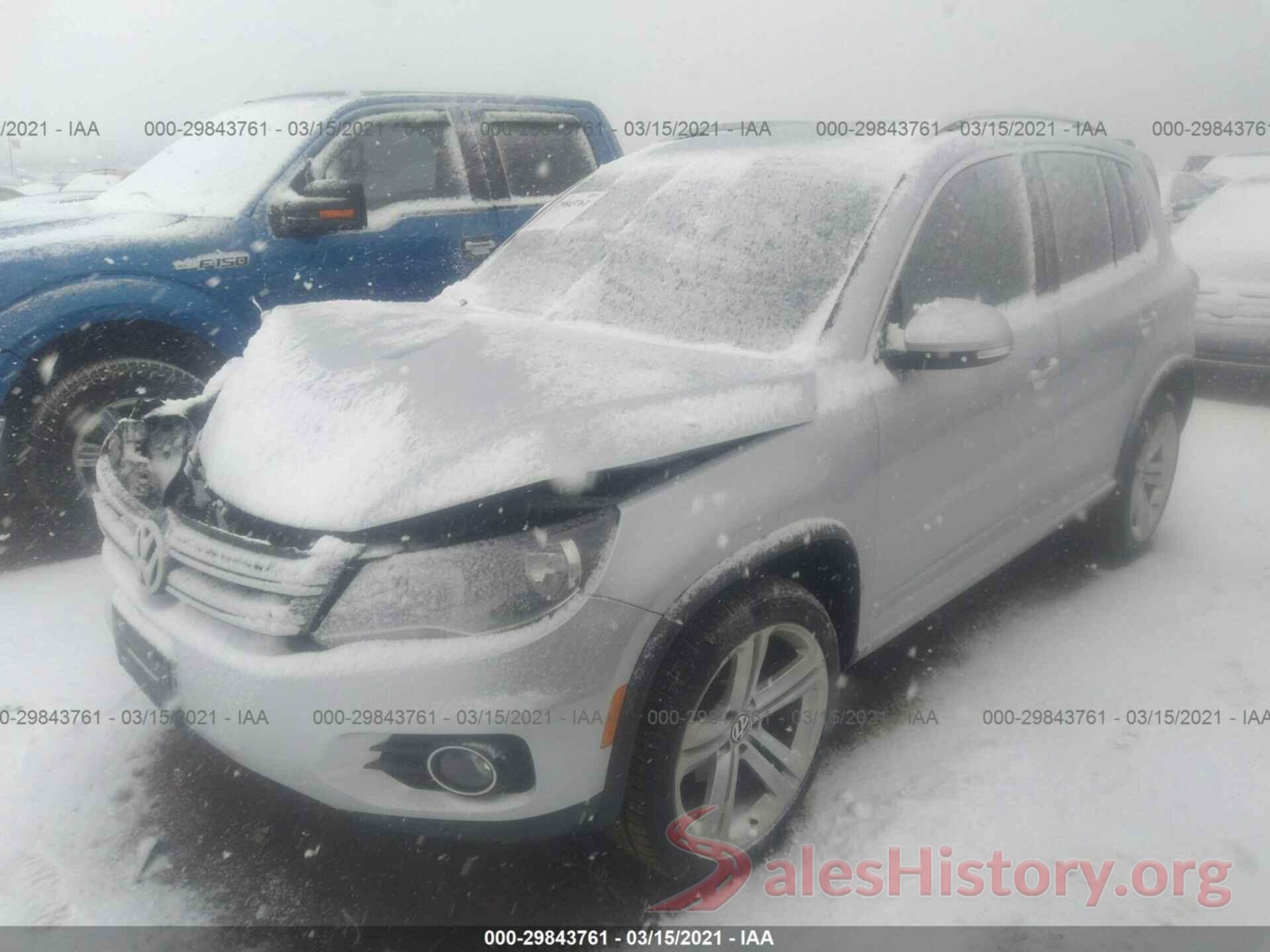 WVGBV7AX1GW002955 2016 VOLKSWAGEN TIGUAN