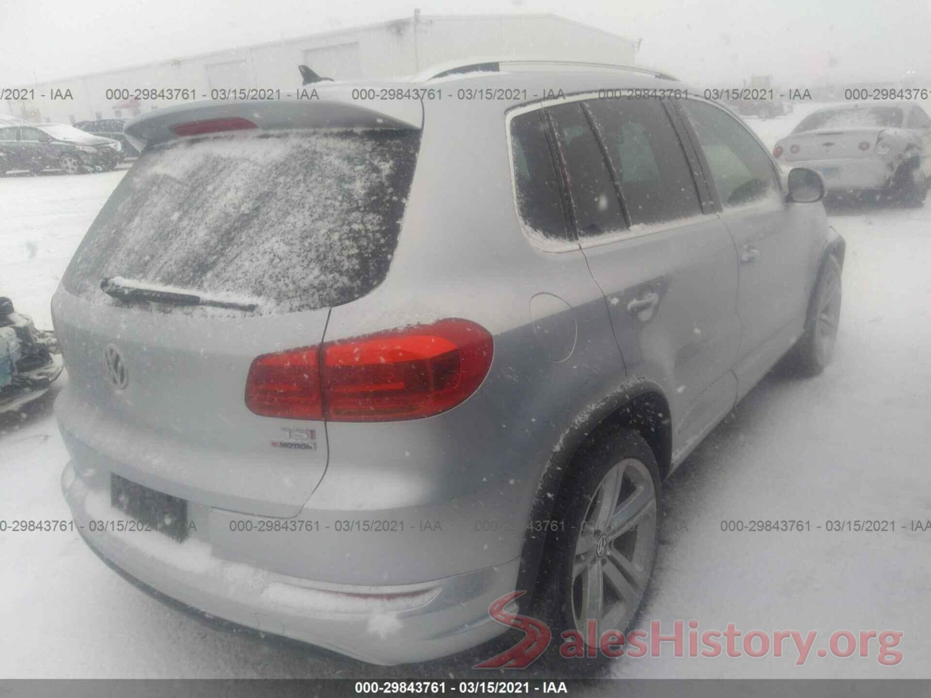 WVGBV7AX1GW002955 2016 VOLKSWAGEN TIGUAN