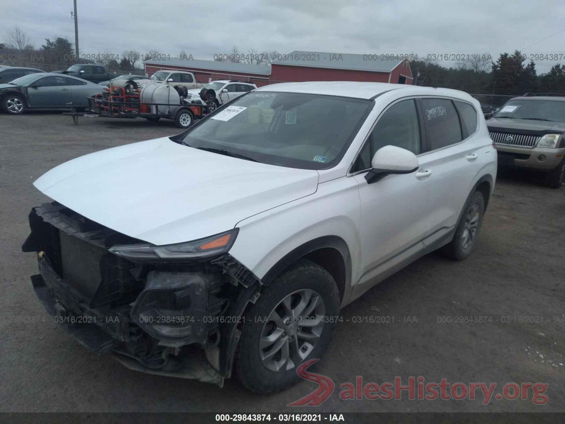 5NMS2CAD3KH010644 2019 HYUNDAI SANTA FE