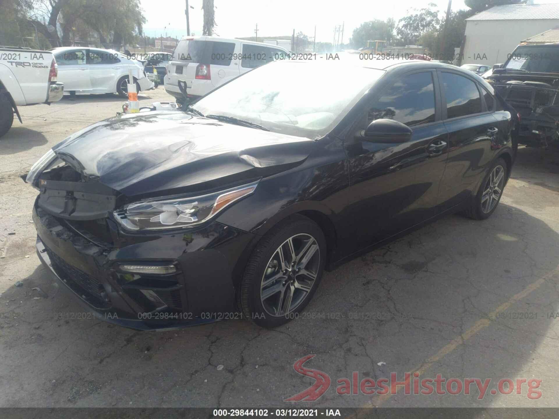 3KPF34ADXKE051770 2019 KIA FORTE