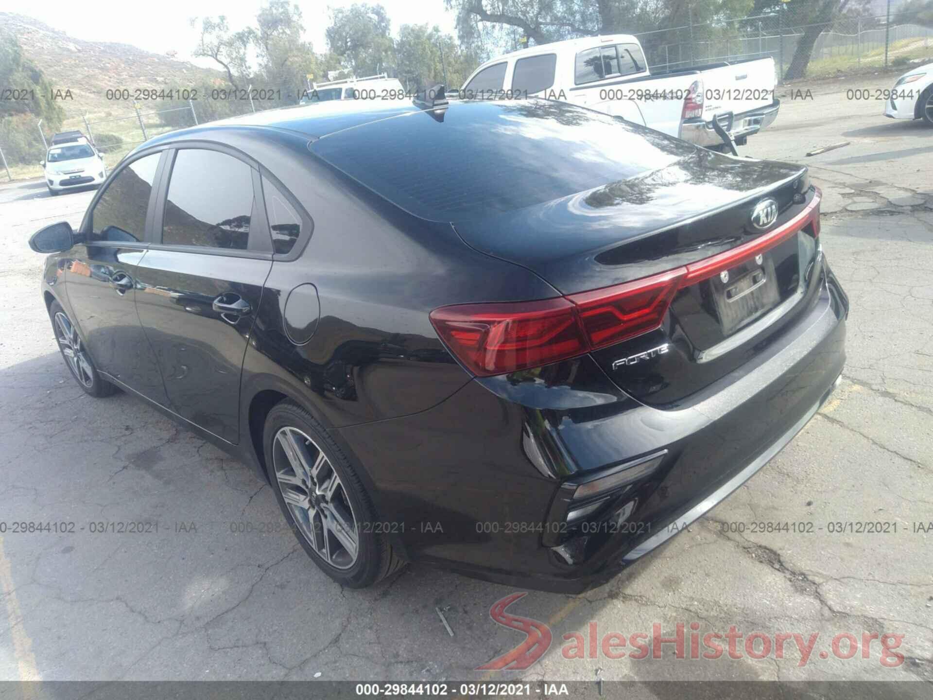 3KPF34ADXKE051770 2019 KIA FORTE