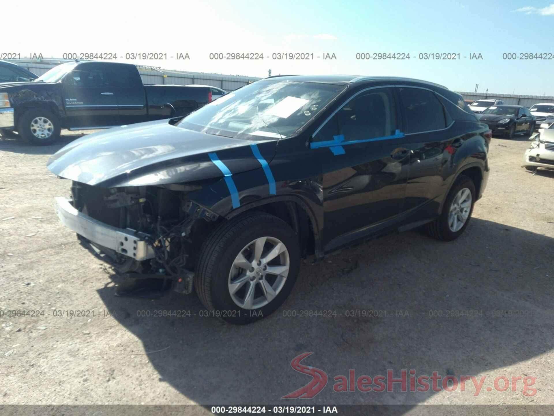 2T2BZMCA4HC114297 2017 LEXUS RX