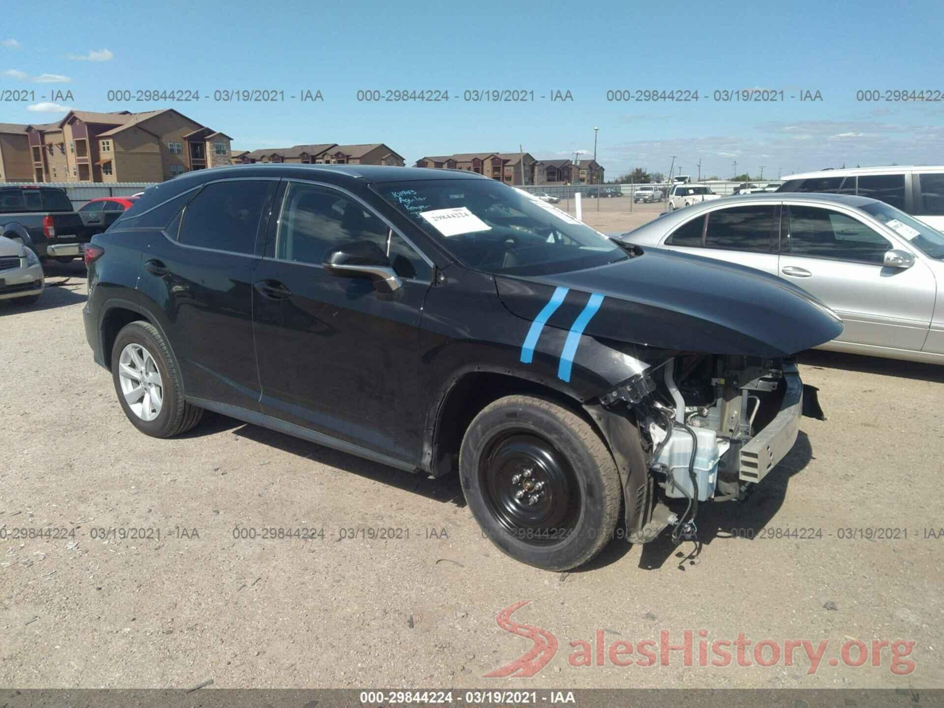 2T2BZMCA4HC114297 2017 LEXUS RX