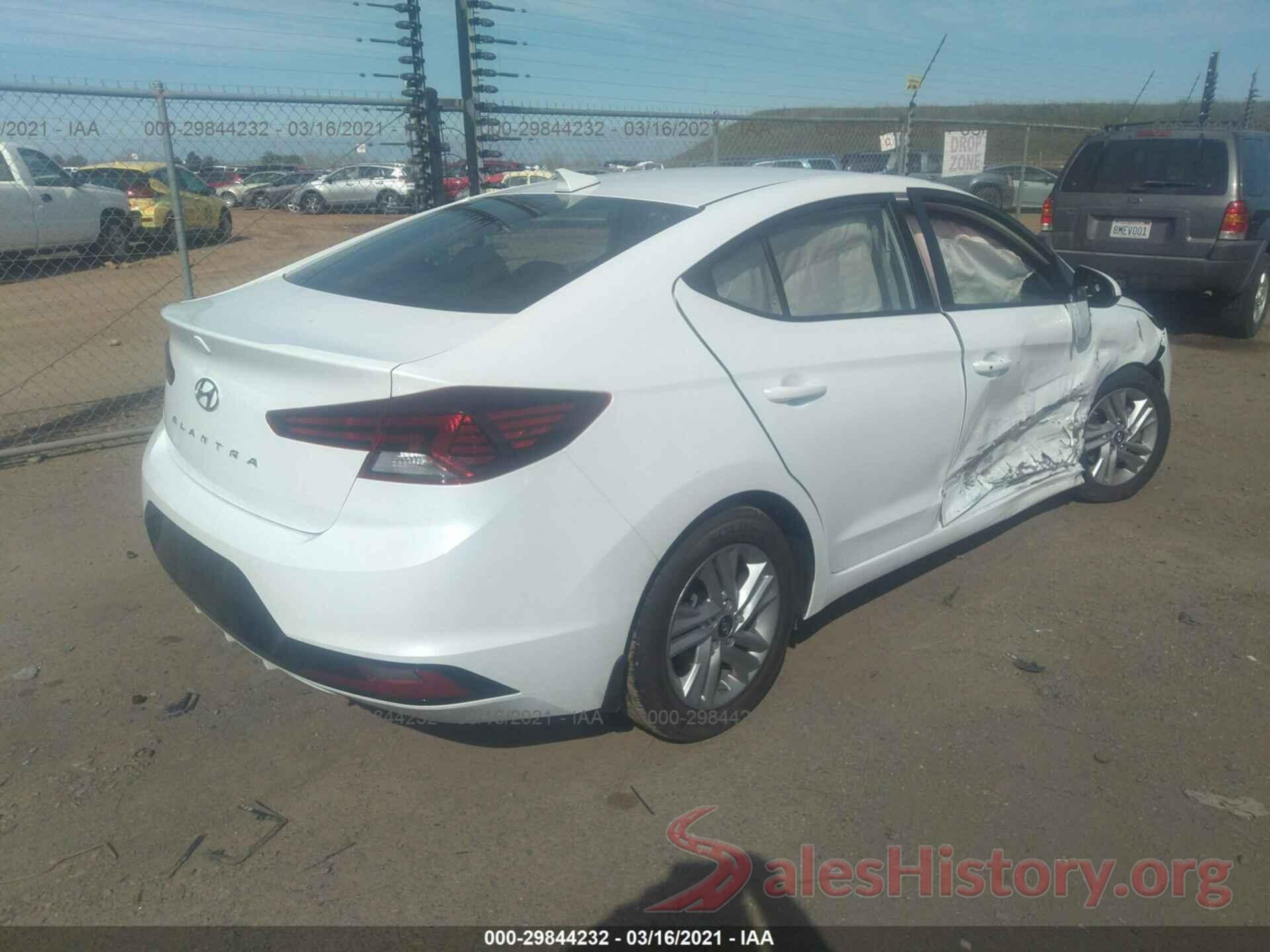 5NPD84LF4LH626689 2020 HYUNDAI ELANTRA