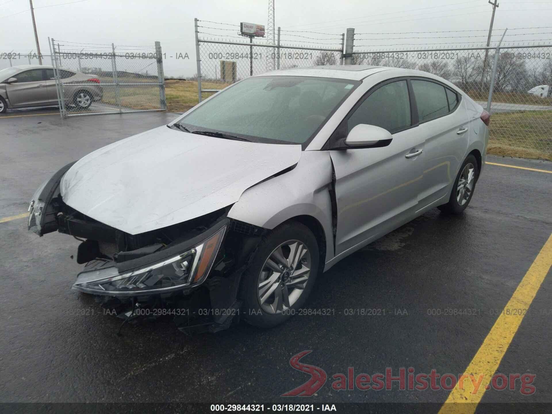 KMHD84LF1KU811833 2019 HYUNDAI ELANTRA