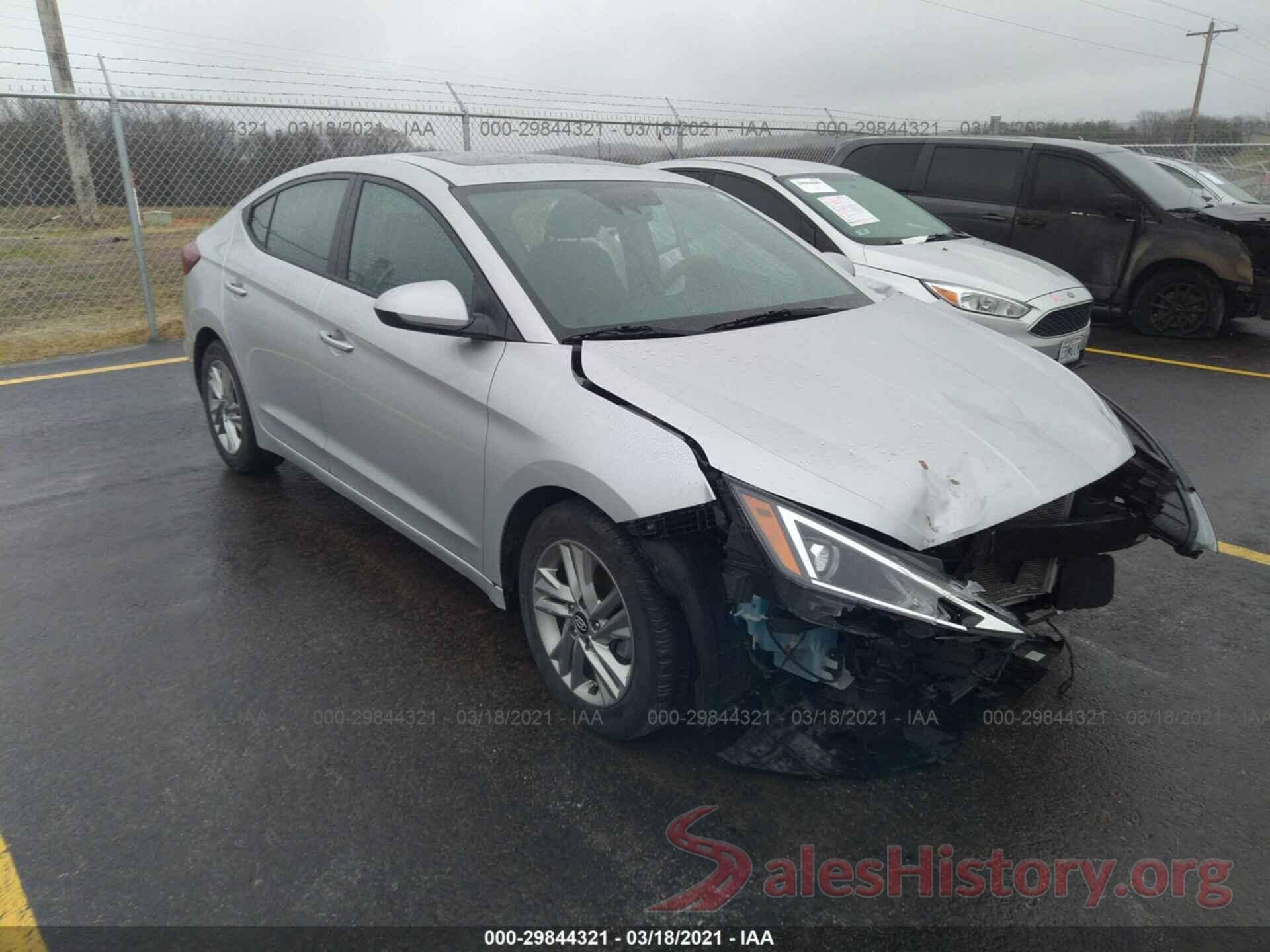 KMHD84LF1KU811833 2019 HYUNDAI ELANTRA