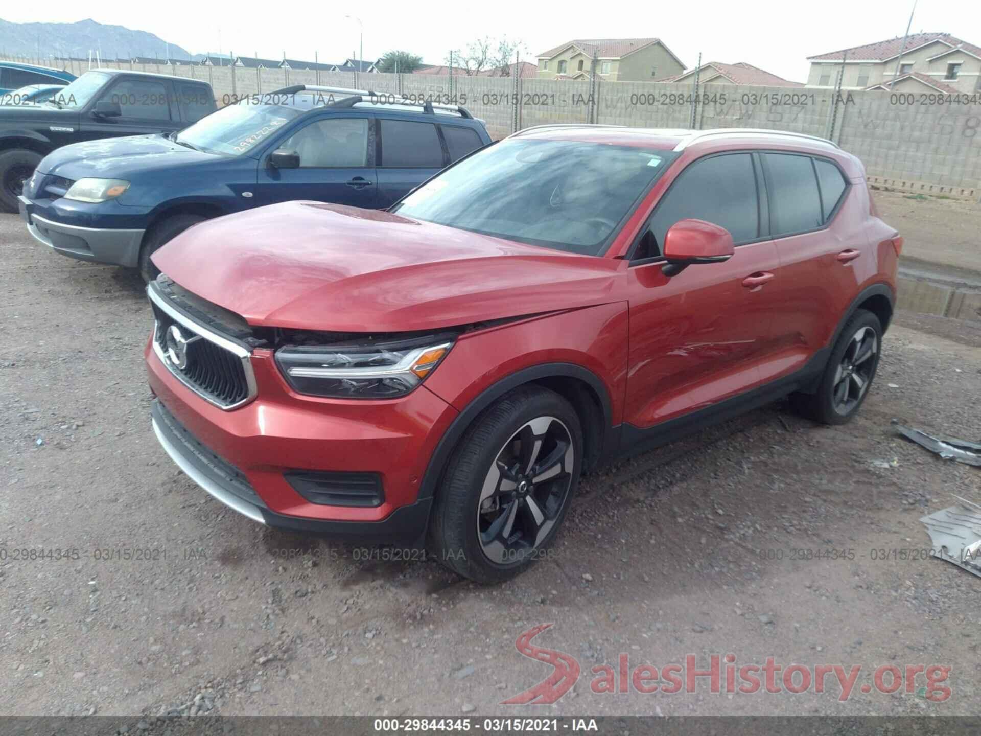 YV4162XZ5K2012281 2019 VOLVO XC40