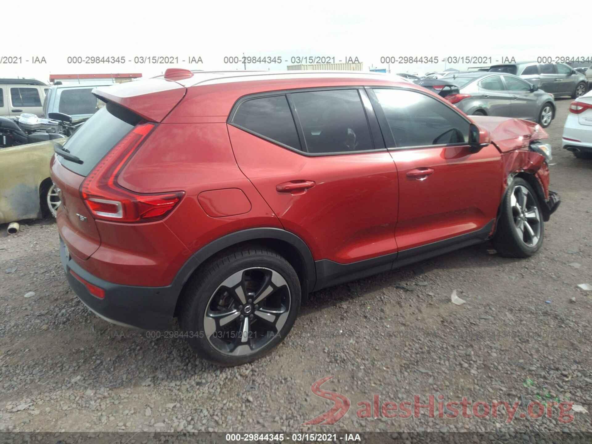 YV4162XZ5K2012281 2019 VOLVO XC40