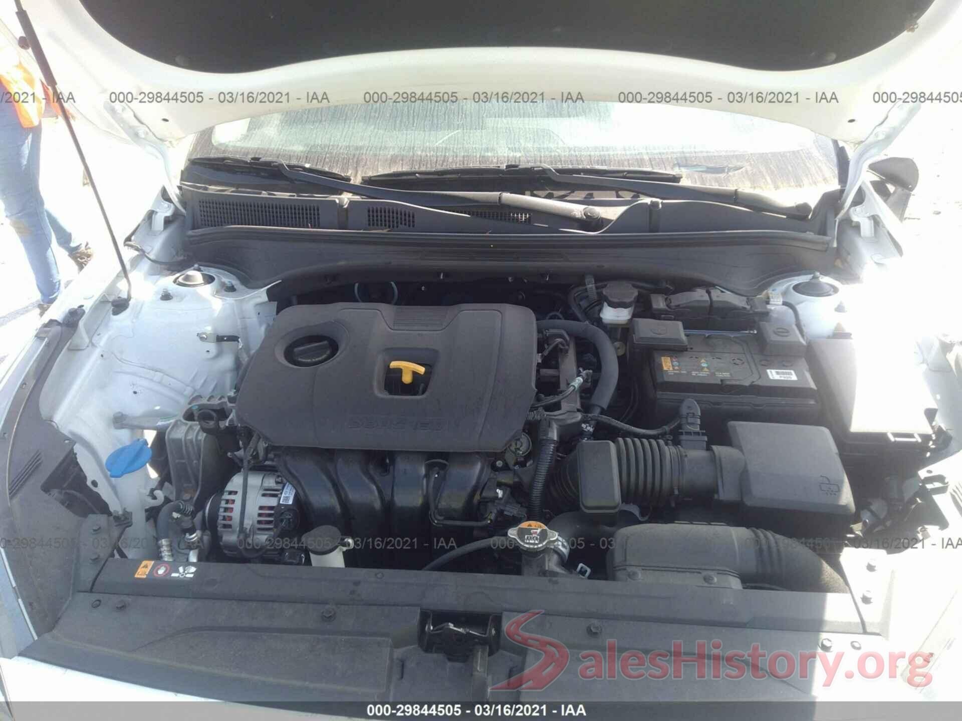 3KPF24AD1LE214455 2020 KIA FORTE