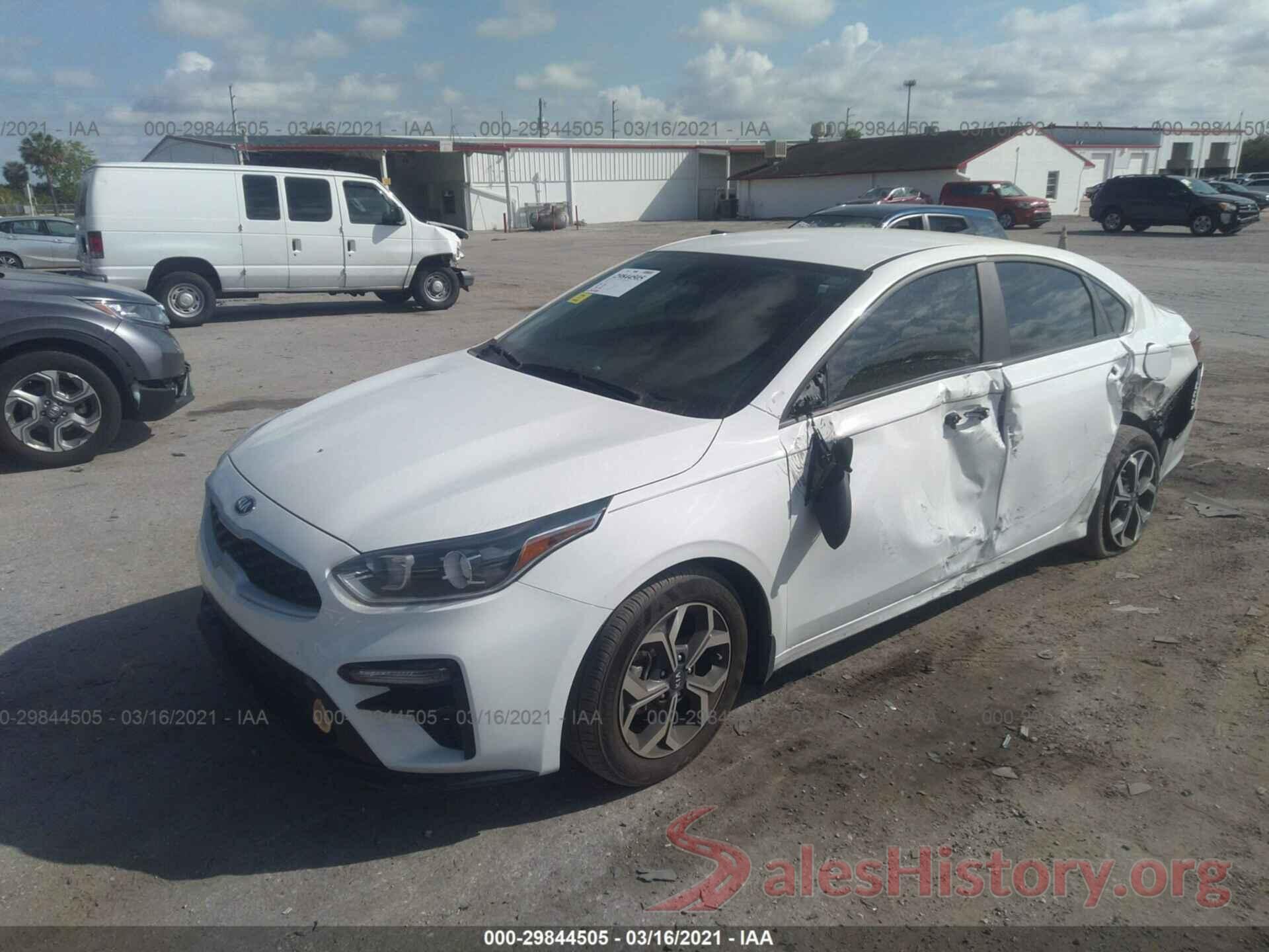 3KPF24AD1LE214455 2020 KIA FORTE